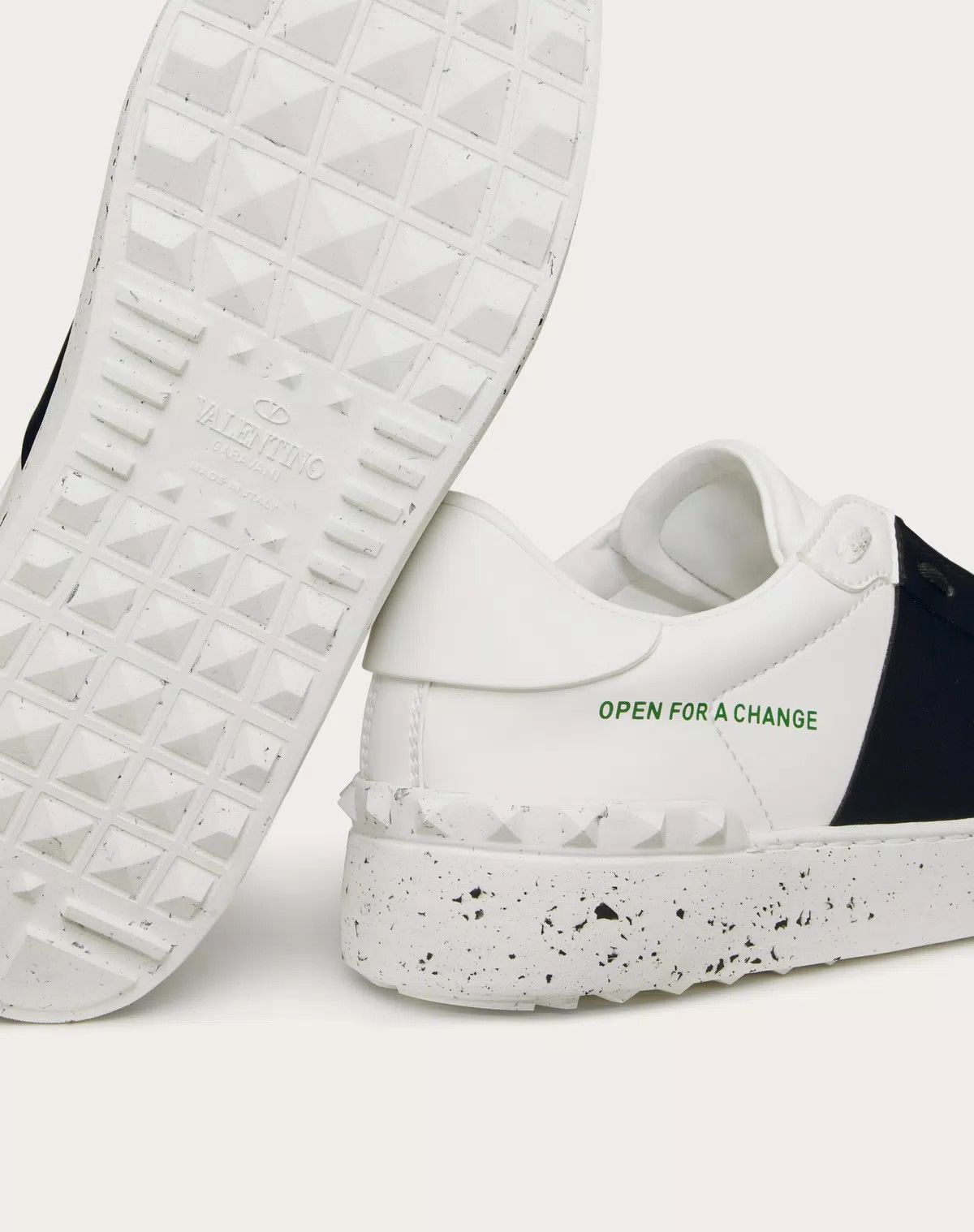 Valentino o1s1wg110625 Open For A Change Sneaker in Black/White Size US 11.5 / IT 41.5 - 5 Thumbnail