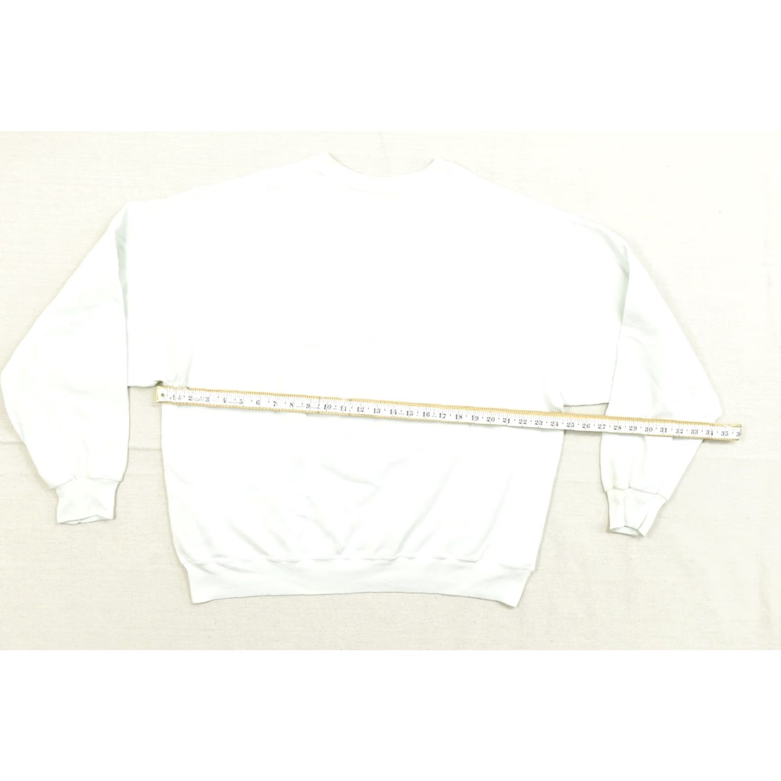 Hanes VINTAGE Hanes Game of the Olympiad XXVI 96' Atlanta Men's Pullover Sweatshirt 2XL White Crew Neck Long Sleeve Solid Logo Sweatshirt Size US XXL / EU 58 / 5 - 4 Thumbnail