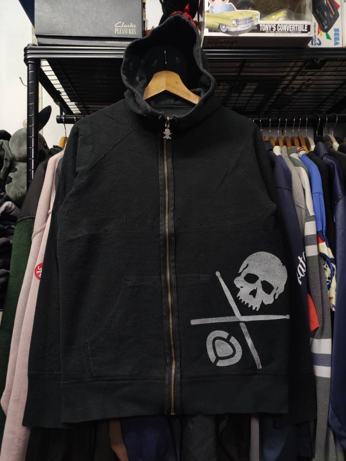C1RCA Vtg 00's 2Side C1RCA Over Print Logo Hoodie Size US XL / EU 56 / 4 - 2 Thumbnail