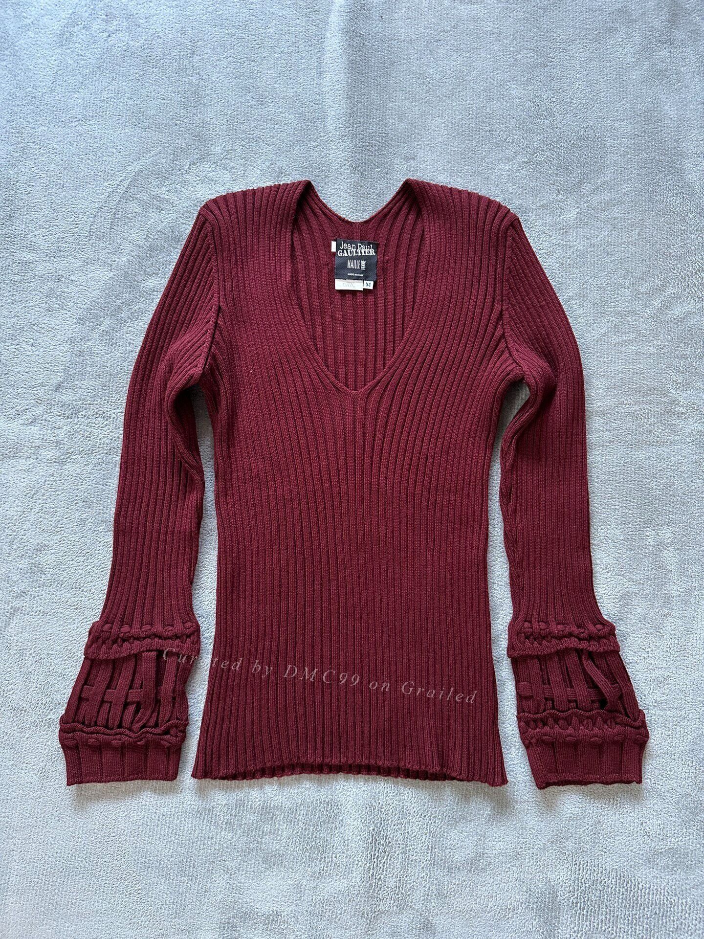 Jean Paul Gaultier Jean Paul Gaultier Vintage Knit Top Size M / US 6-8 / IT 42-44 - 1 Thumbnail