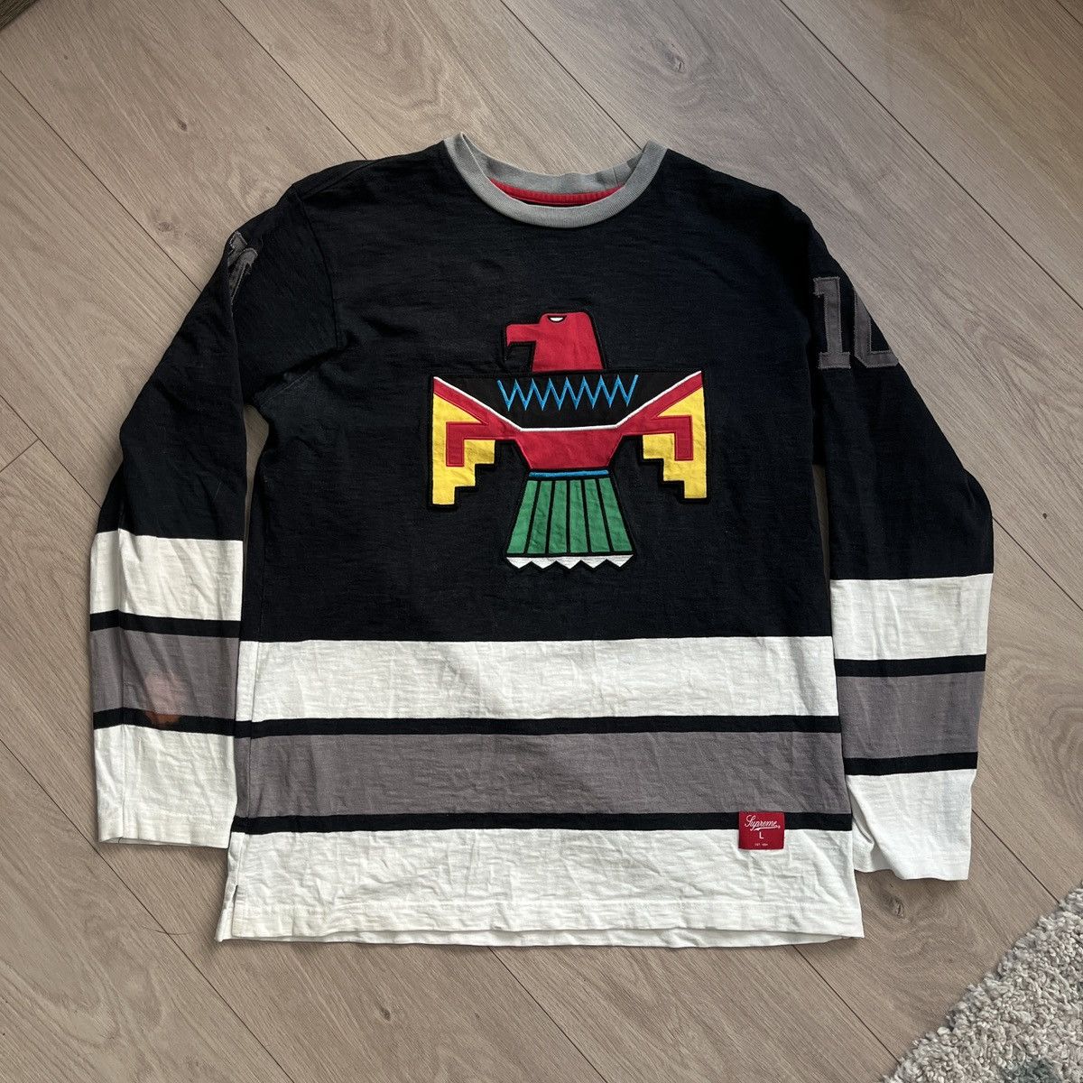 SOLD* Supreme Thunderbird hockey top Jersey Frank Ocean