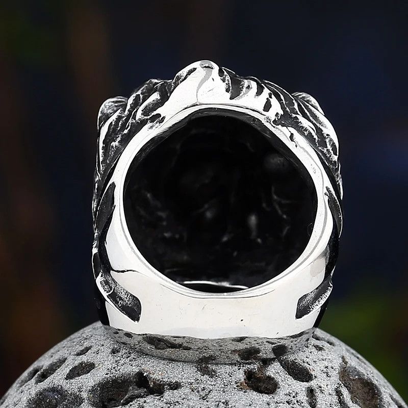 Japanese Brand × Jewelry × Vintage Lion Head Ring Size ONE SIZE - 5 Thumbnail