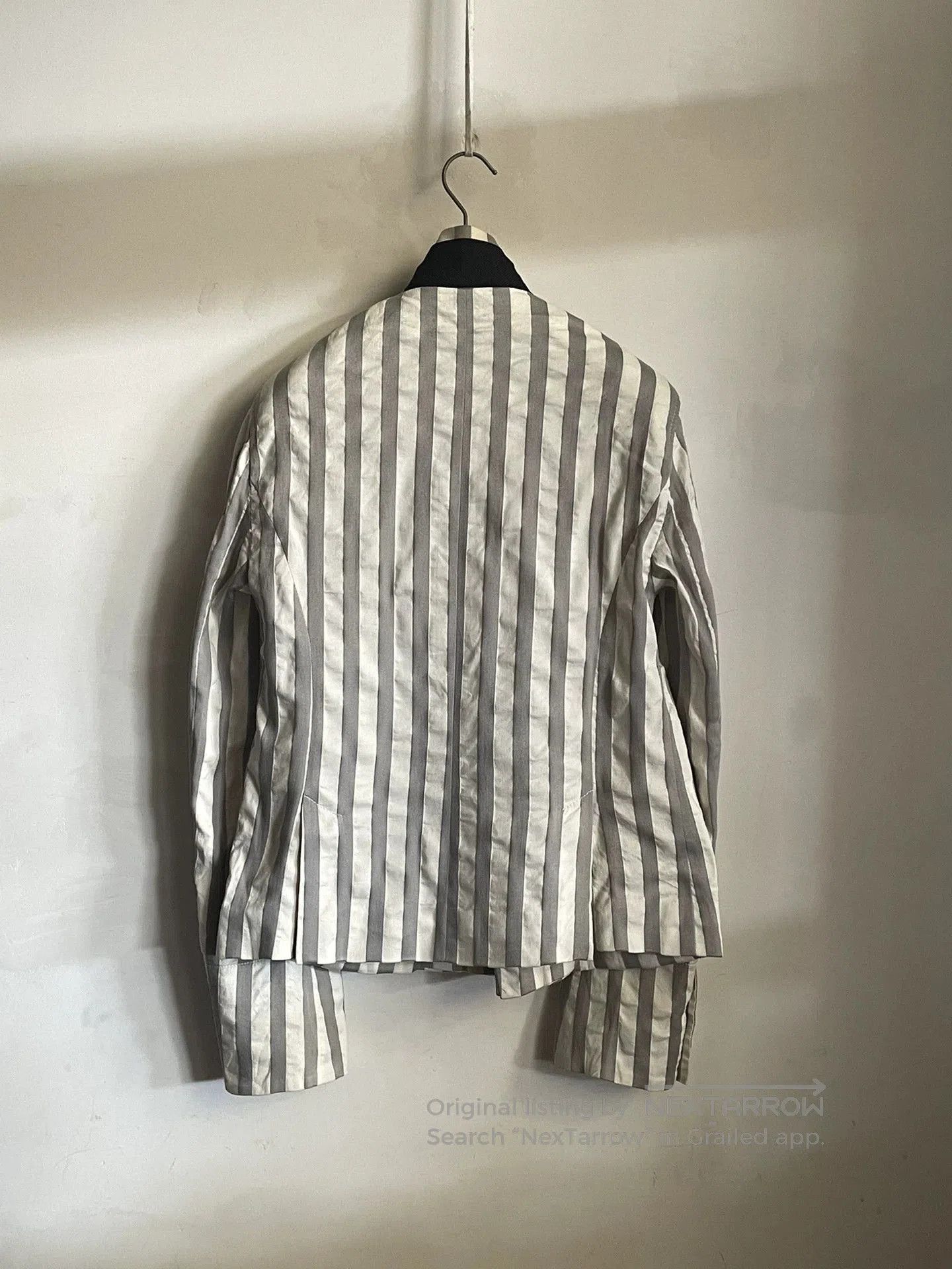 Ann Demeulemeester Ann Demeulemeester Striped Blazer. Size XS / US 0-2 / IT 36-38 - 7 Thumbnail