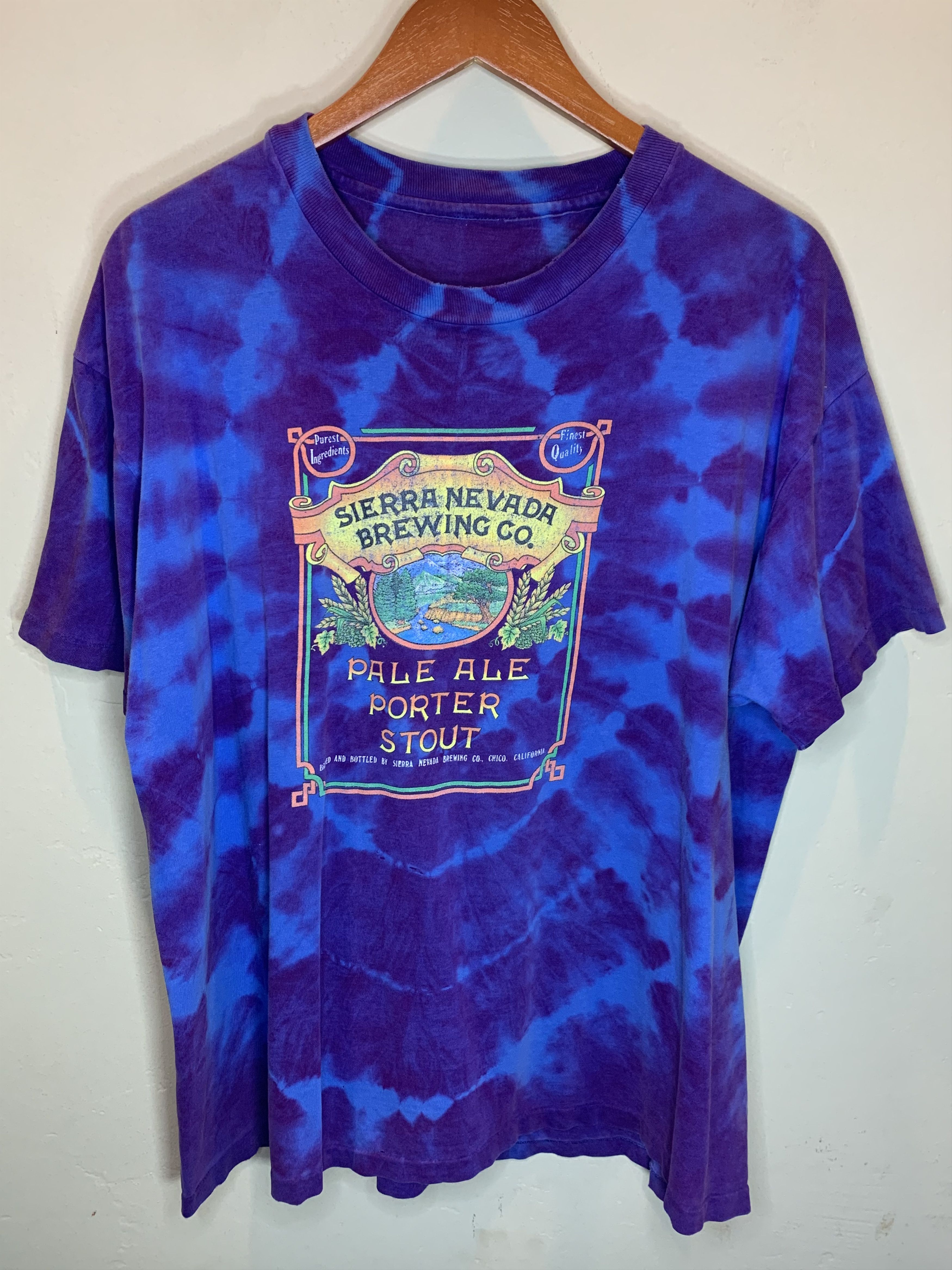 Vintage *RARE* Vintage Sierra Nevada Brewing Pale Ale Art T-Shirt Size US L / EU 52-54 / 3 - 1 Thumbnail