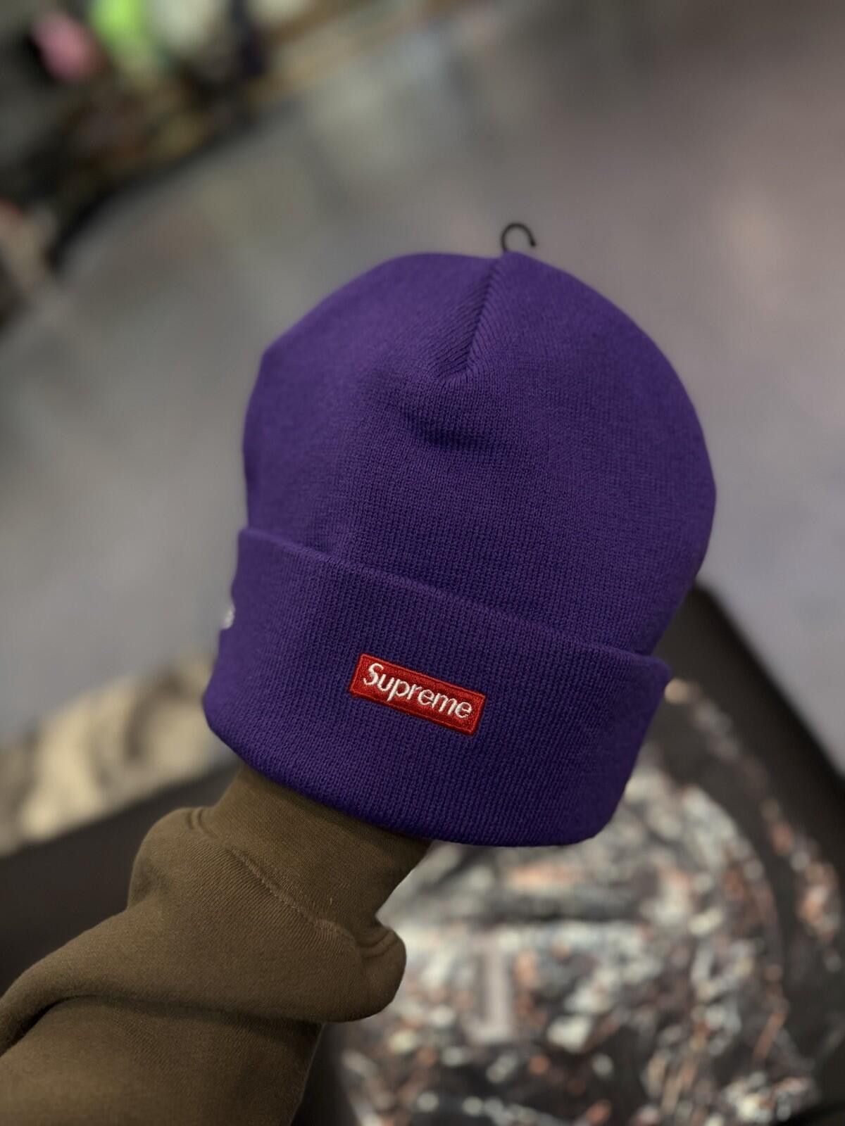 Supreme Supreme New Era Devil S Logo Beanie - Purple- Brand New Size ONE SIZE - 3 Thumbnail