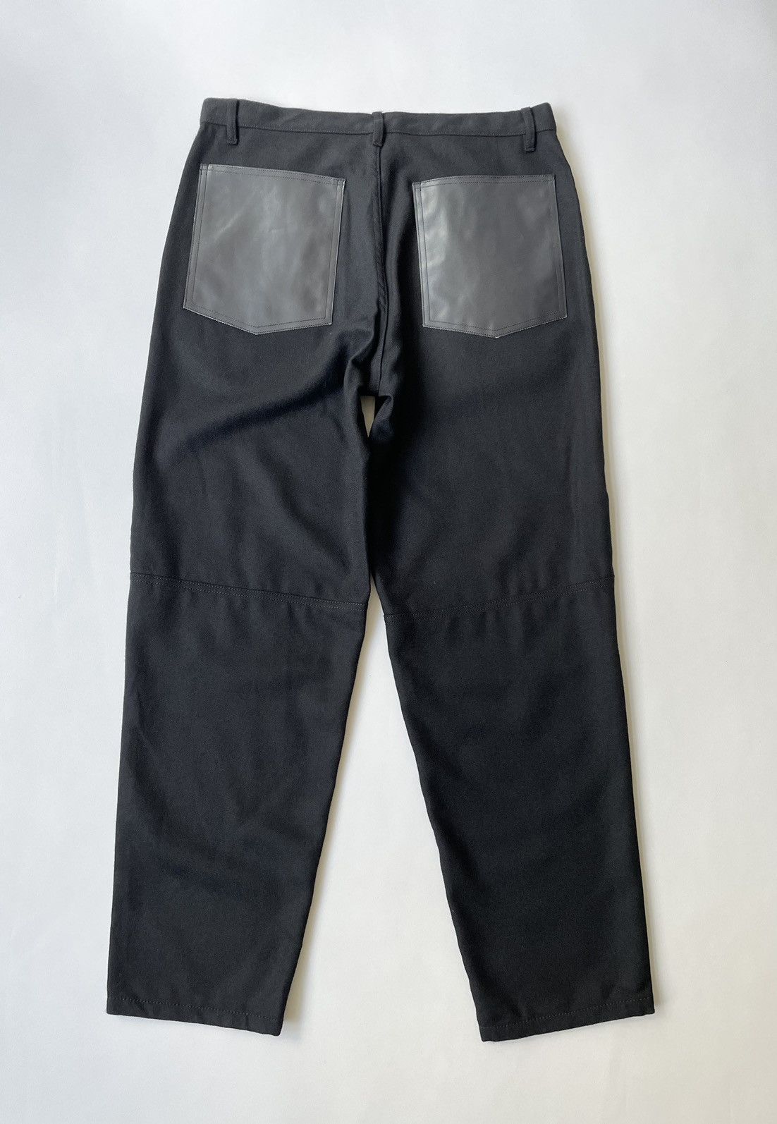 Comme des Garcons Black Twill Wool Utility Trousers Size US 32 / EU 48 - 10 Thumbnail