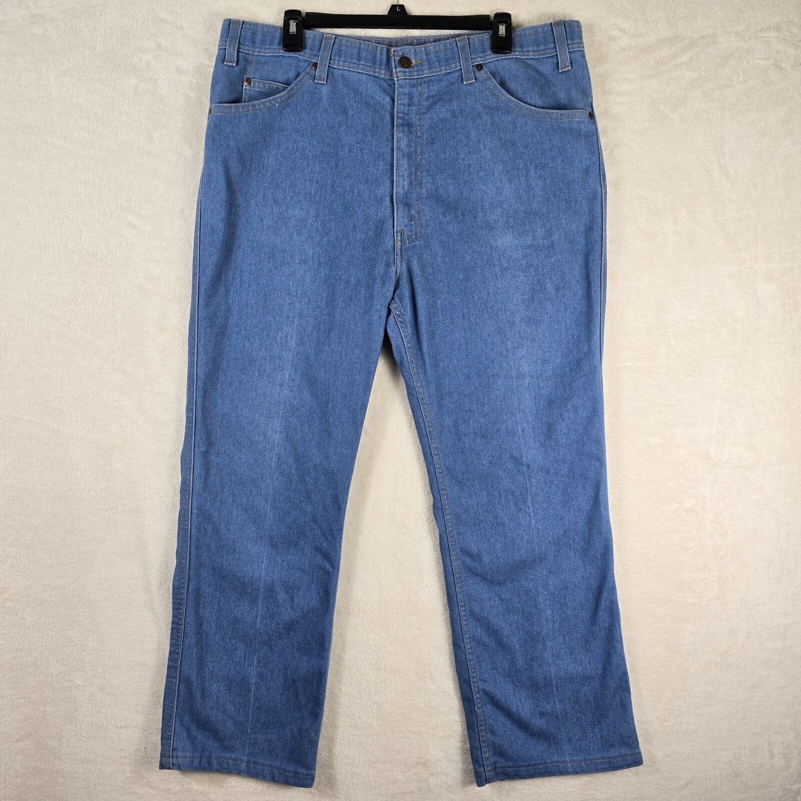 Levi's Vintage Levis Brown Tab Mens Blue Jeans 43415-4514 40x29 Size US 40 / EU 56 - 8 Thumbnail
