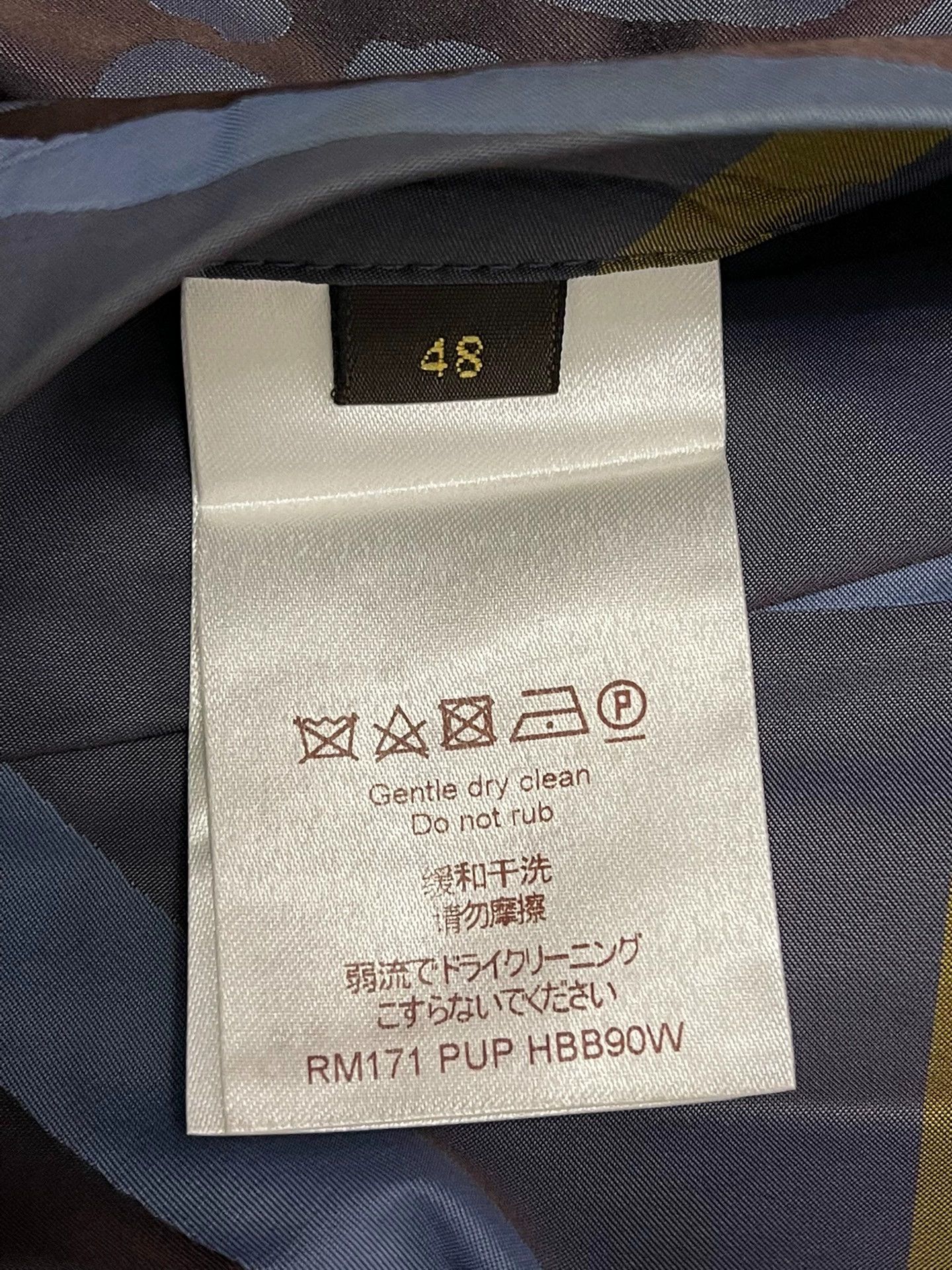 Louis Vuitton Louis Vuitton Zoo Show jacket men's blue 48 Size US M / EU 48-50 / 2 - 7 Thumbnail