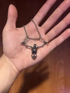 Japanese Brand Hanging Skeleton Necklace Size ONE SIZE - 5 Thumbnail