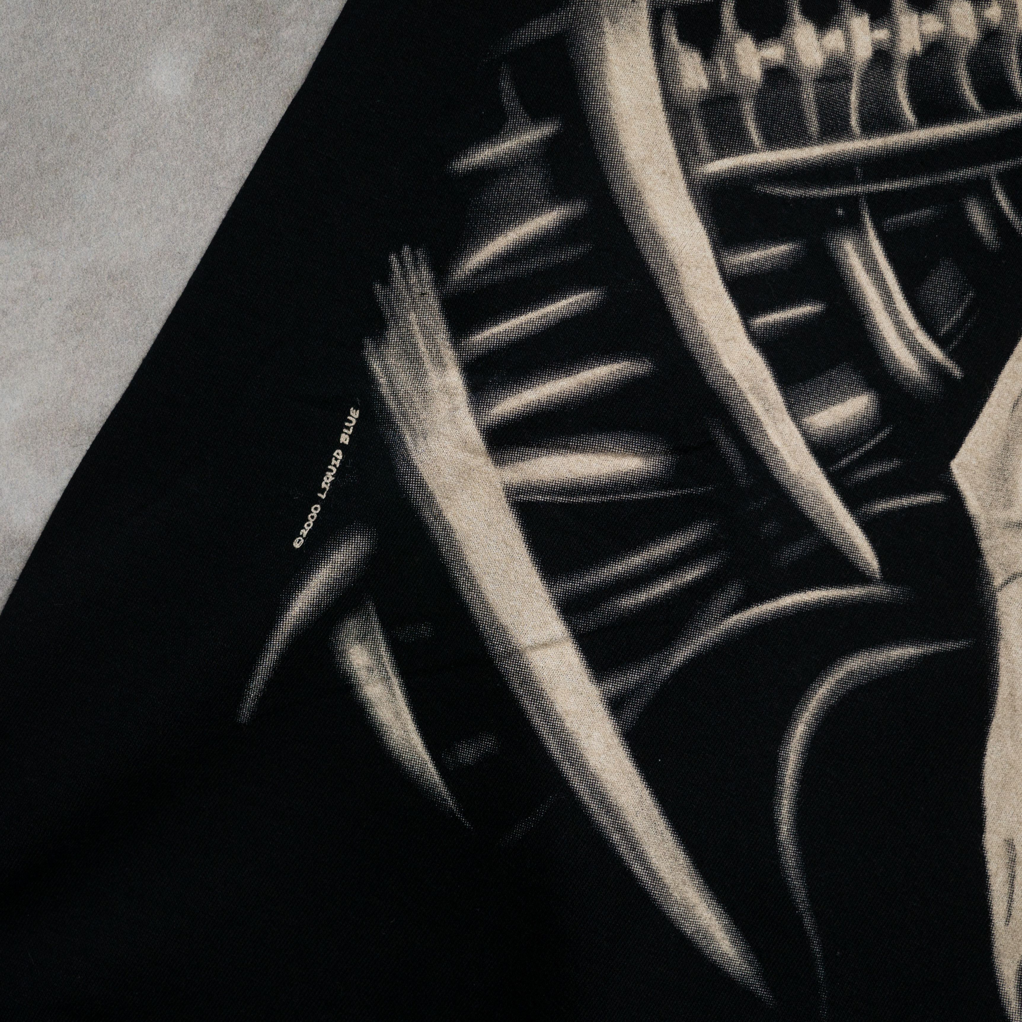 Liquid Blue × Vintage Vintage Liquid Blue Skull T-Shirt Deadstock 2XL New Size US XXL / EU 58 / 5 - 6 Thumbnail