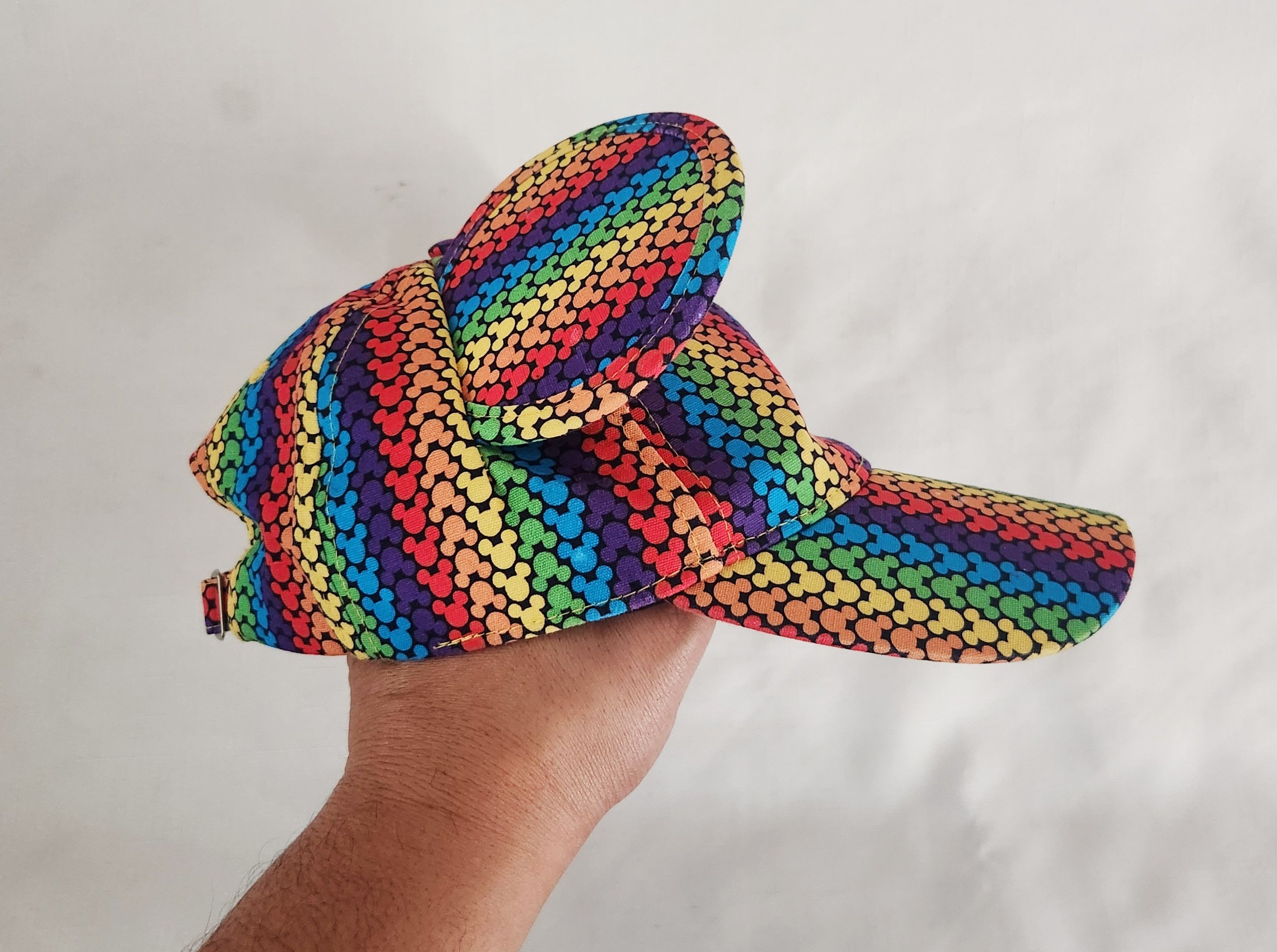 Disney Disney X Cakeworthy Rare RAINBOW Pride MICKEY EARS HAT Size ONE SIZE - 5 Thumbnail