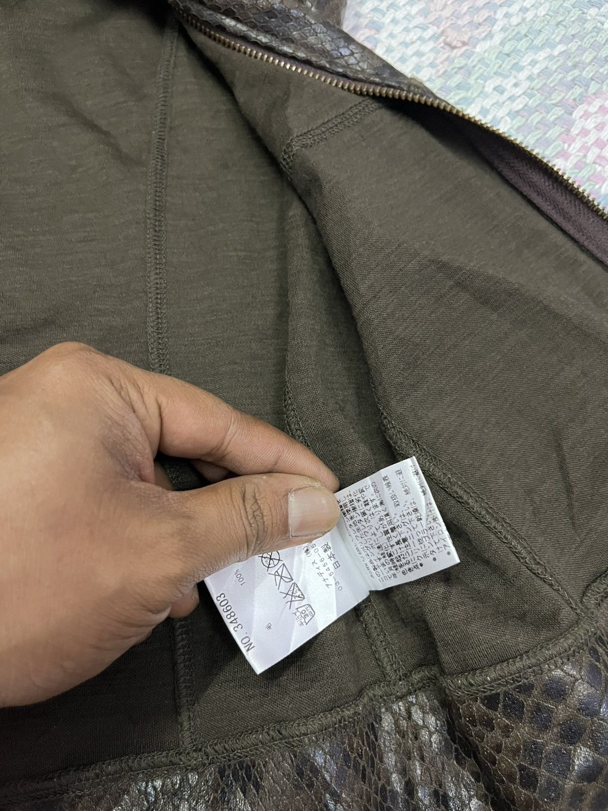 Other Luxluft Snakeskin Jacket Size M / US 6-8 / IT 42-44 - 7 Thumbnail