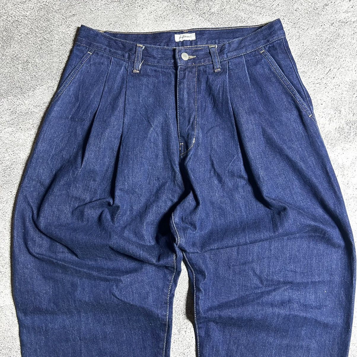 Japanese Brand Widepants Denim Selvedge Style Yohjiyamamoto Size US 33 - 5 Thumbnail