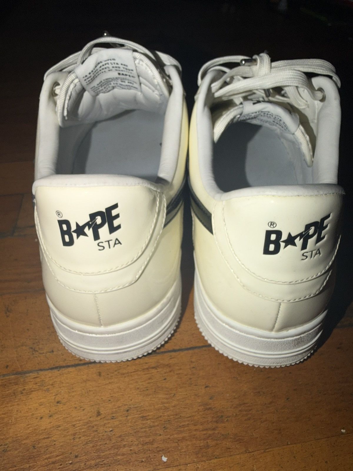 Bape Bapestas #2 M2 ‘White’ Size US 11 / EU 44 - 2 Thumbnail
