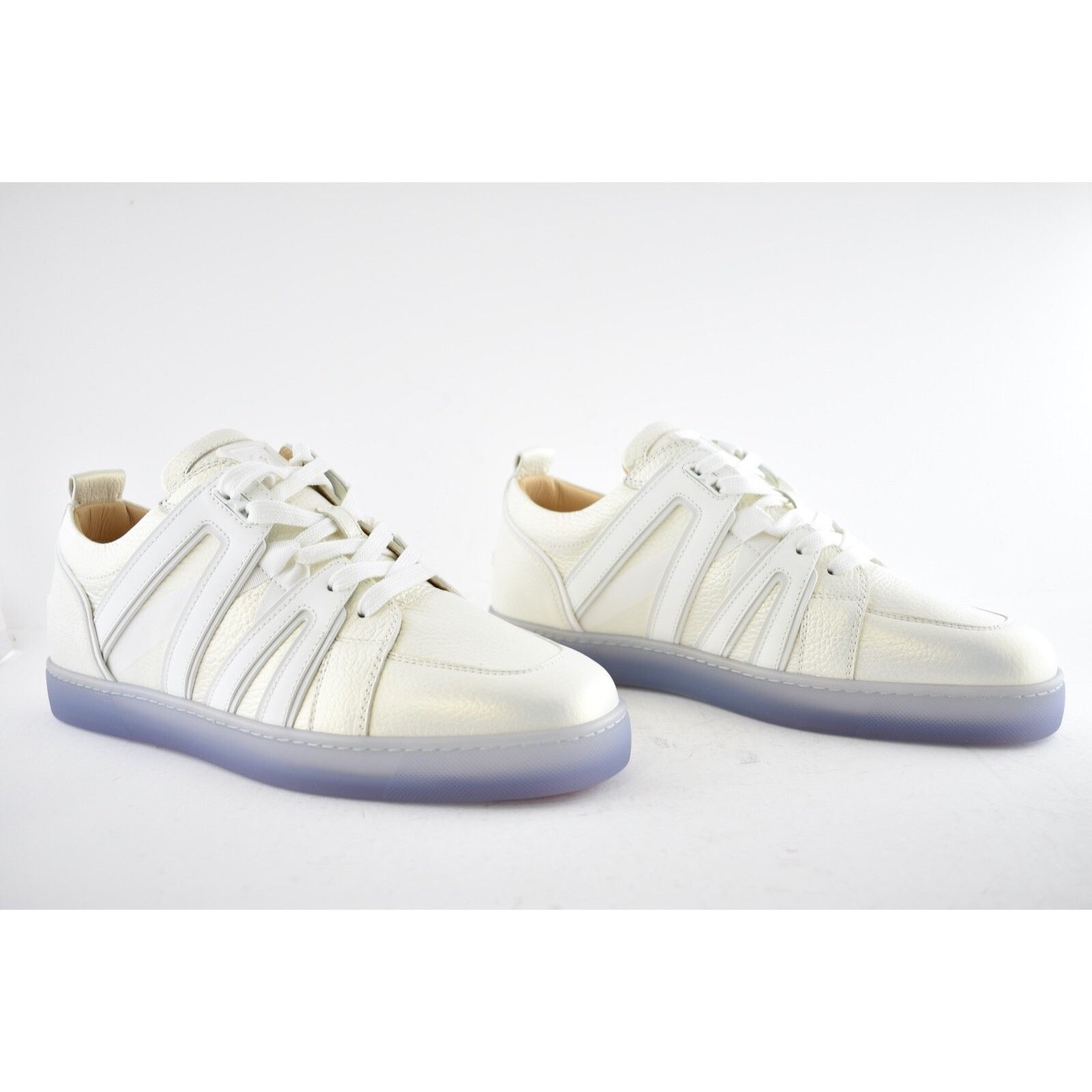 Christian Louboutin Christian Louboutin Mens Vida Viva Flat Champagne Pearl Size US 9 / EU 42 - 4 Thumbnail