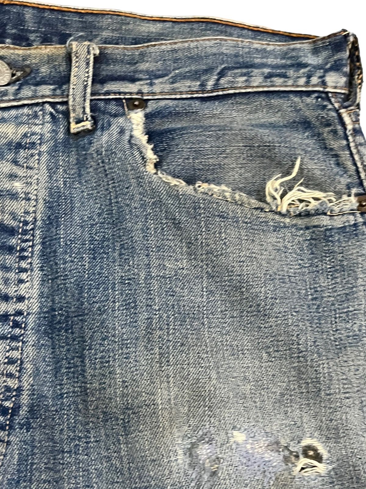 Levi's True Vintage 60’s Levi’s 501 Big E Button 4 Selvedge Denim Size US 32 / EU 48 - 4 Thumbnail