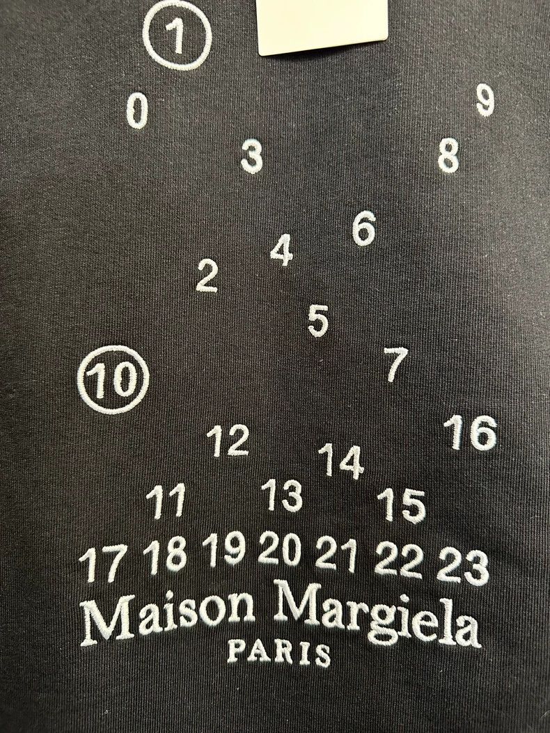 Maison Margiela Maison Margiela Alphanumeric embroidery logo black wide ver Size US L / EU 52-54 / 3 - 3 Thumbnail