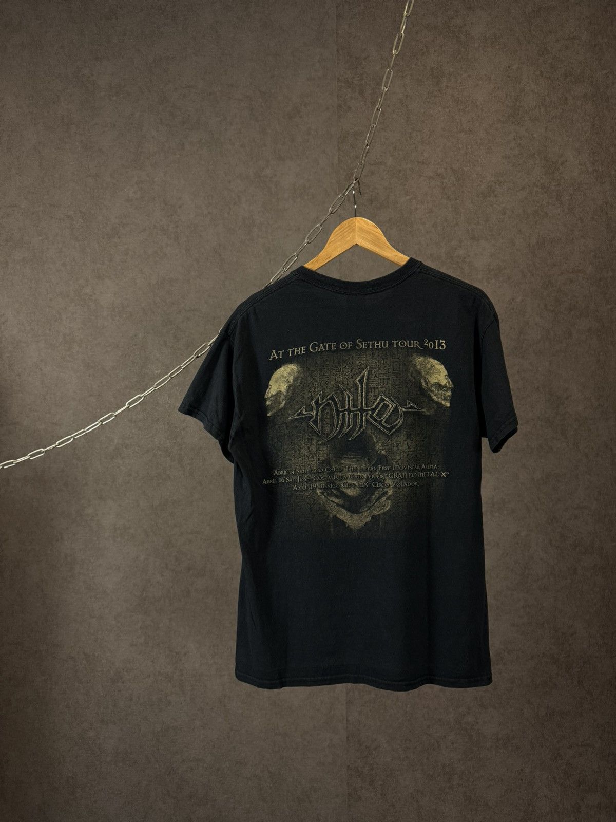 Band Tees Nile 2013 rock band tour tee Size US M / EU 48-50 / 2 - 2 Thumbnail