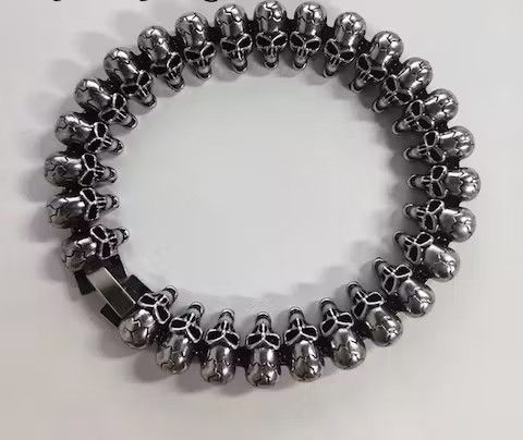 Jewelry Skulls Hand Punk Bracelet Size ONE SIZE - 4 Thumbnail