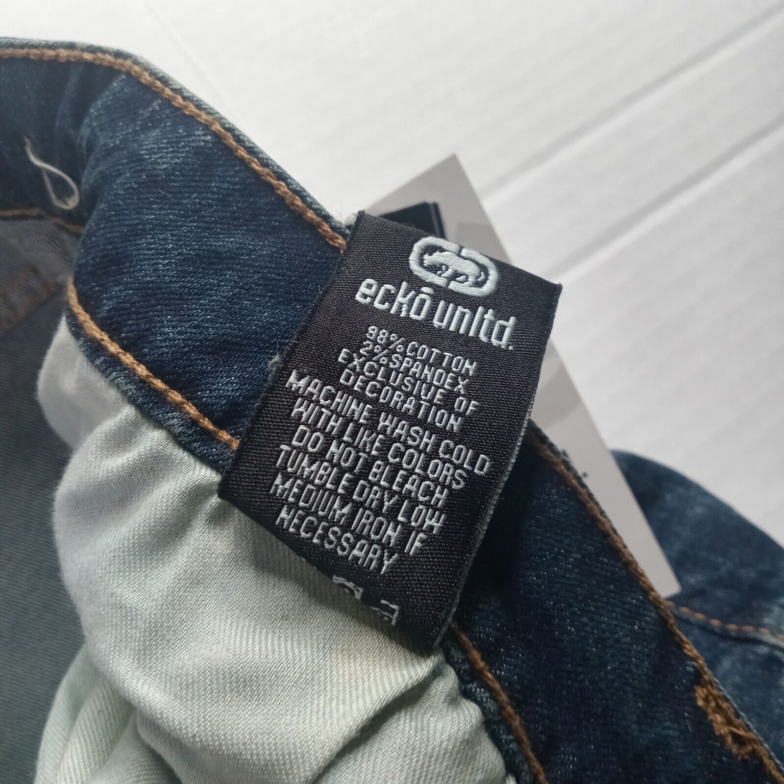 Ecko Unltd. Ecko Unltd Relaxed Fit Carpenter Jeans Men's Size 38x31 Blue Size US 38 / EU 54 - 6 Thumbnail