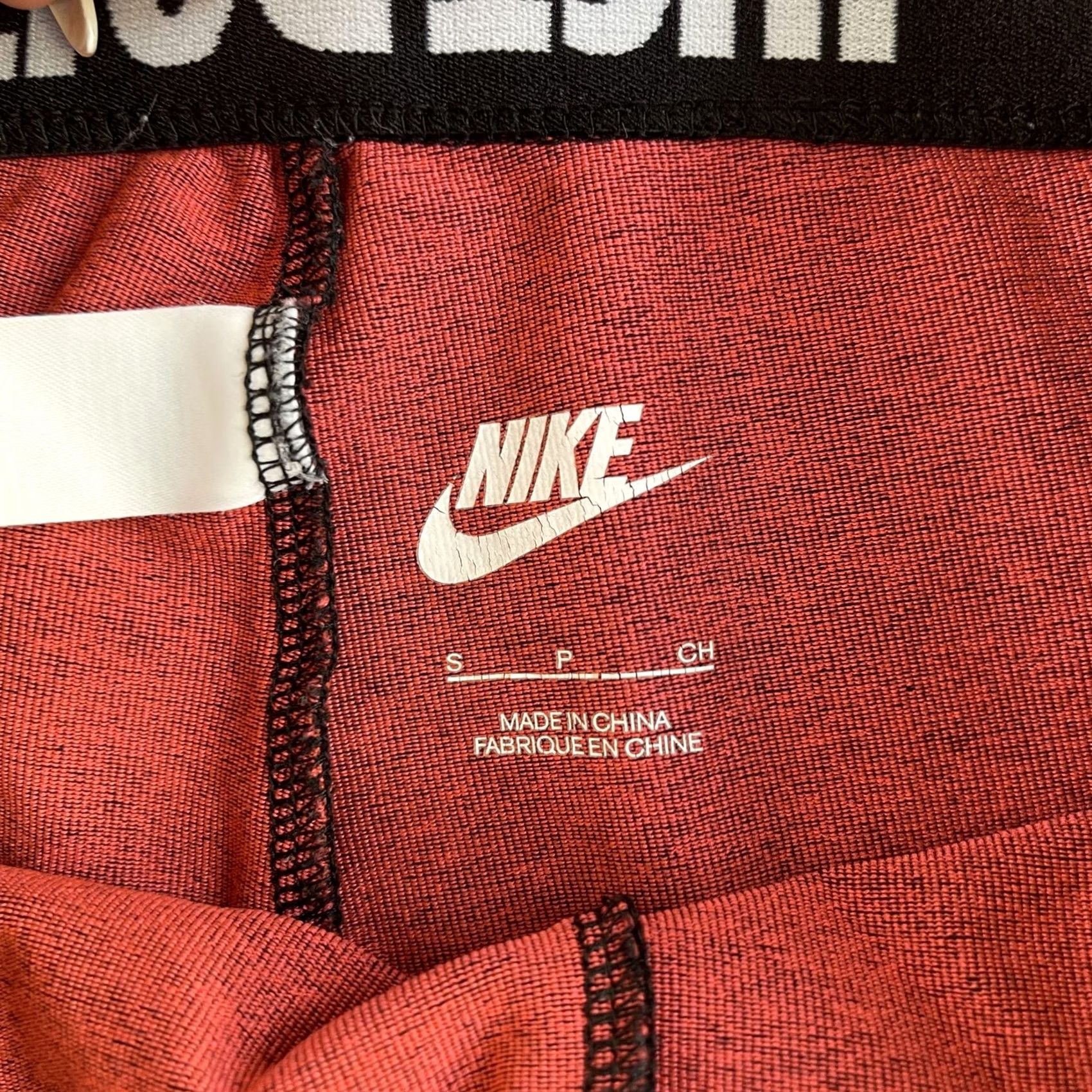 Nike Nike Leggings Womens Small Black Just Do It Logo Ankle Athletic Yoga Pants Gym Size 28" / US 6 / IT 42 - 5 Thumbnail