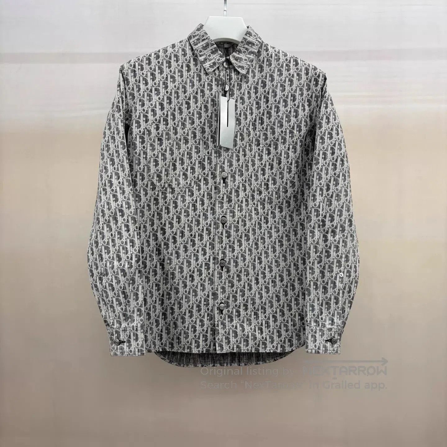 Dior Multi Pattern Long Sleeve Button Up Shirt. Size US M / EU 48-50 / 2 - 1 Thumbnail