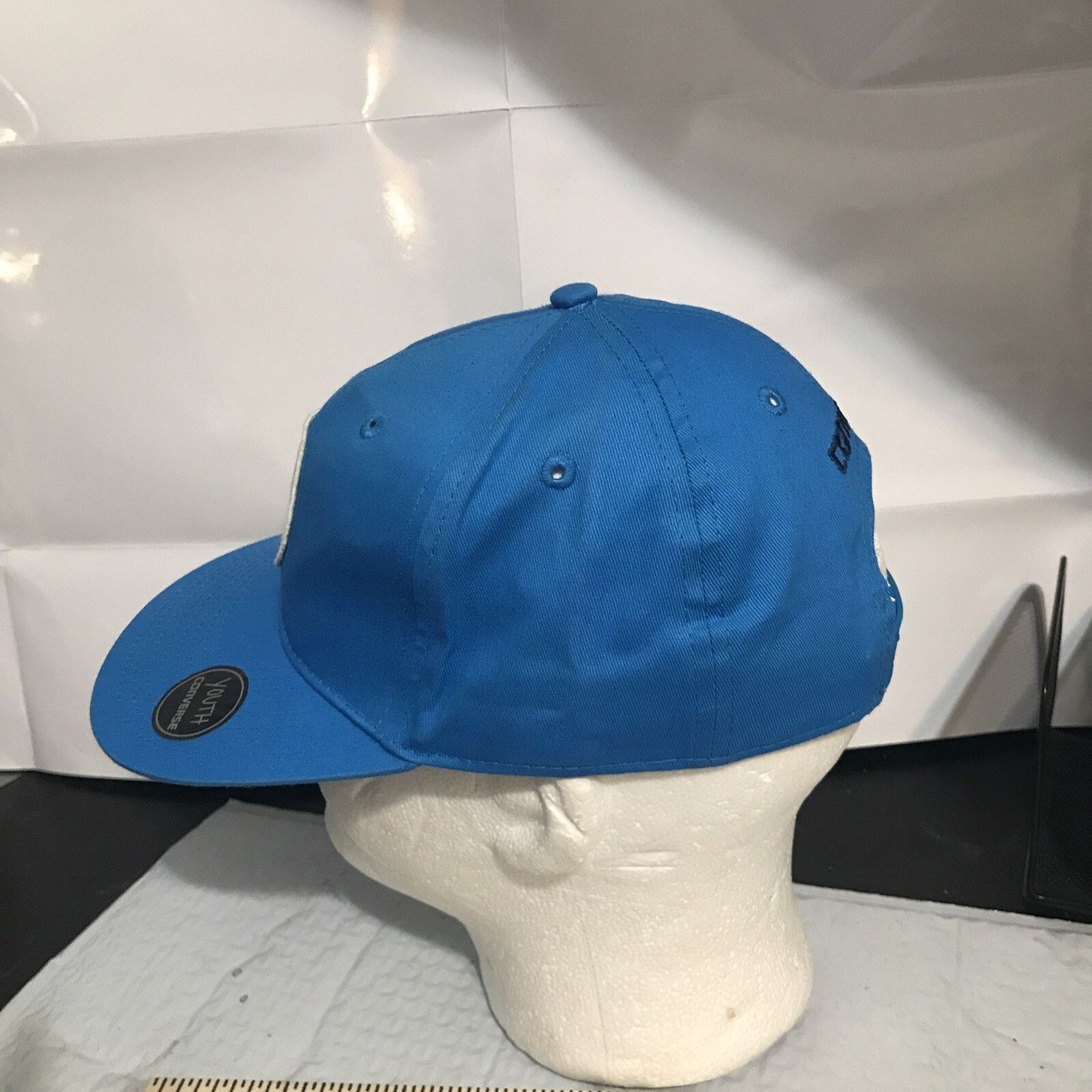 Converse Converse All Star White Logo Adjustable Youth Size 8/20 Hat Size ONE SIZE - 4 Thumbnail