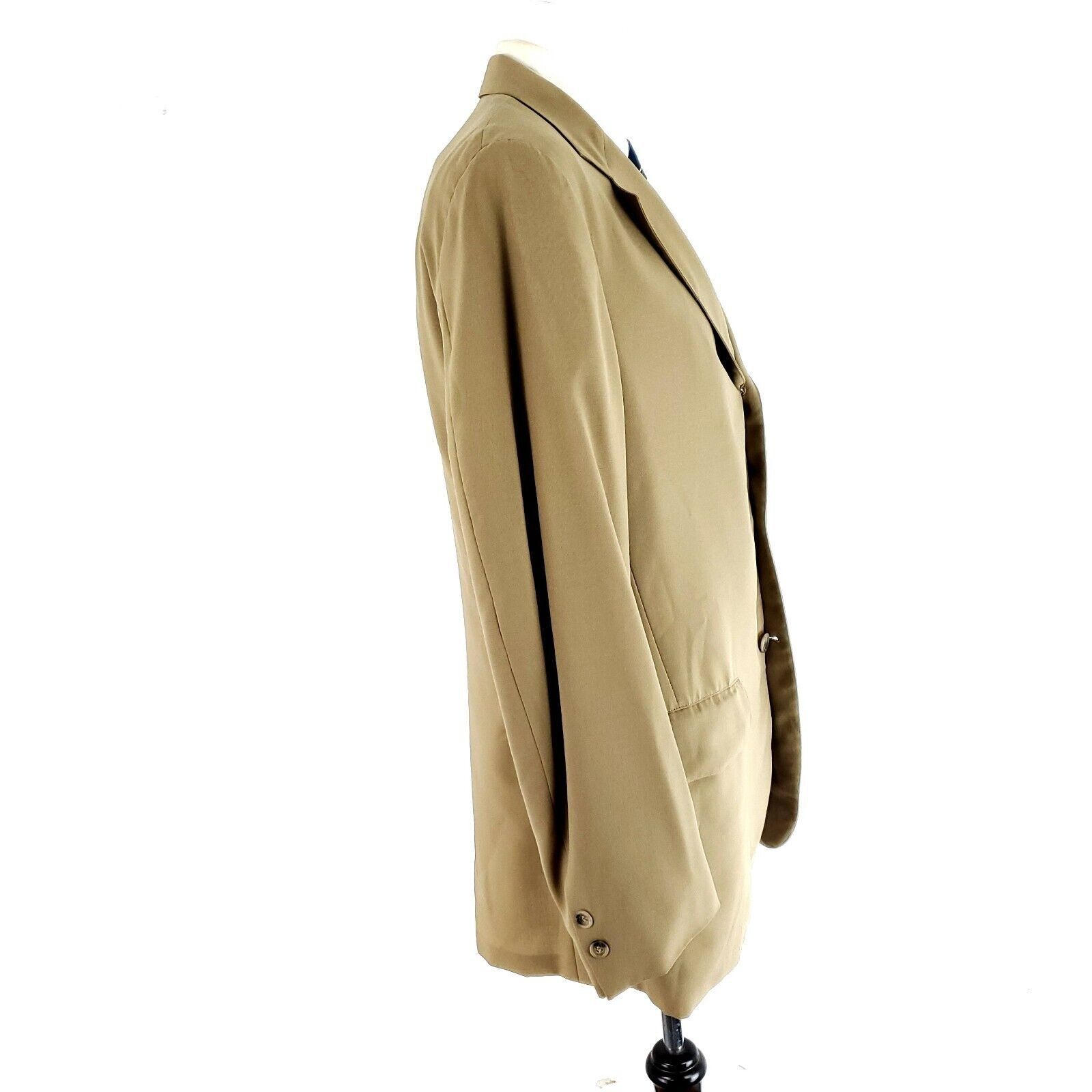 Brooks Brothers Brooks Brothers 346 Wool 3 Button Blazer 40L Tan Size 40L - 6 Thumbnail