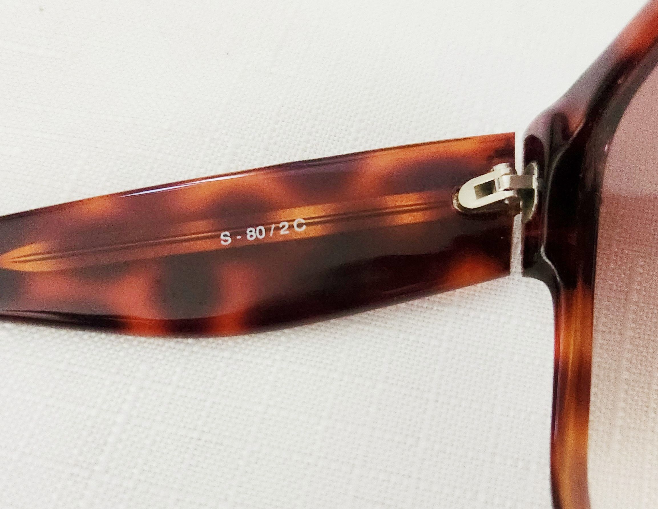 Designer × Vintage Stendhal Vintage Sunglasses Tortoise shell with Rhinestones Size ONE SIZE - 10 Thumbnail