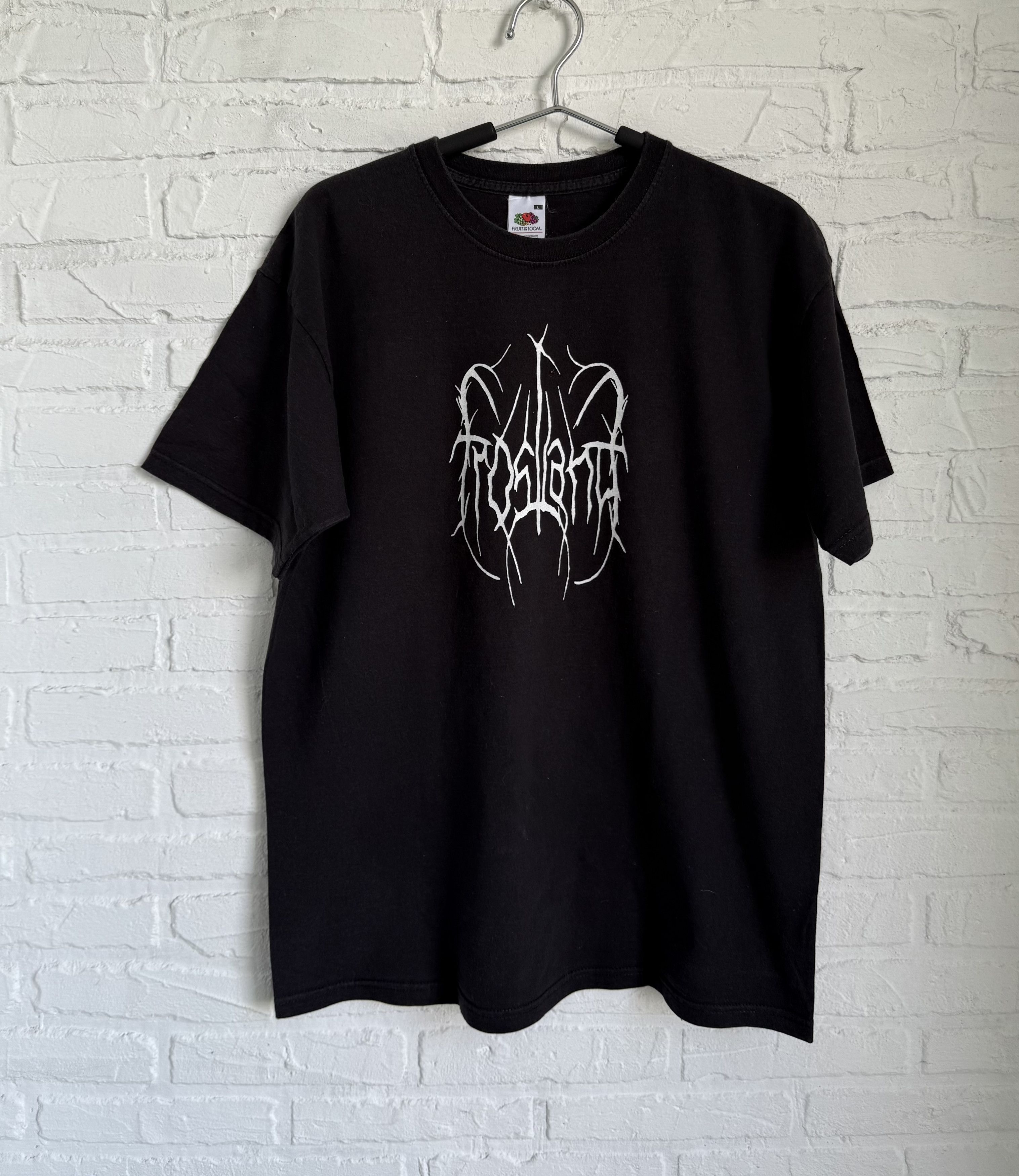 Band Tees × Vintage Vintage 2000s Frostland Black Metal t-shirt Size US L / EU 52-54 / 3 - 1 Thumbnail