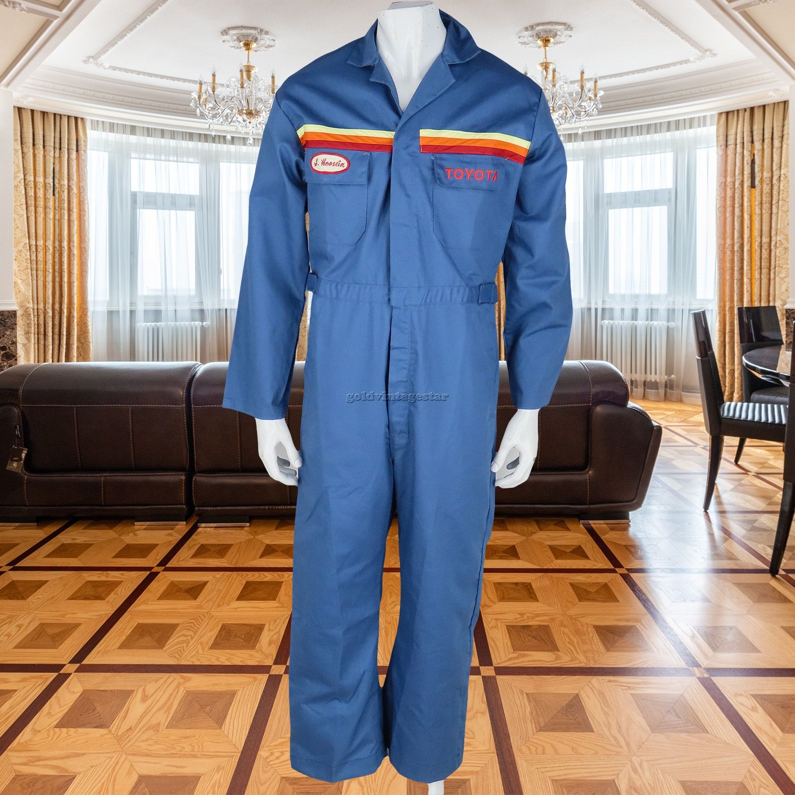 Other Vintage Toyota Mechanics Technician Work Uniform Pit Crew288 ...