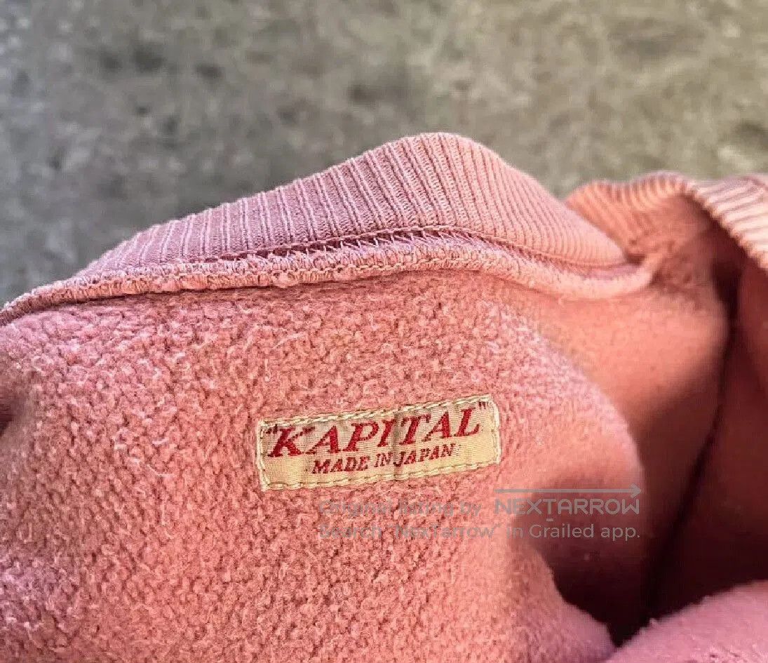 Kapital Kountry Kapital Oversized Mid-Sleeve Sweatshirt. Size US L / EU 52-54 / 3 - 3 Thumbnail