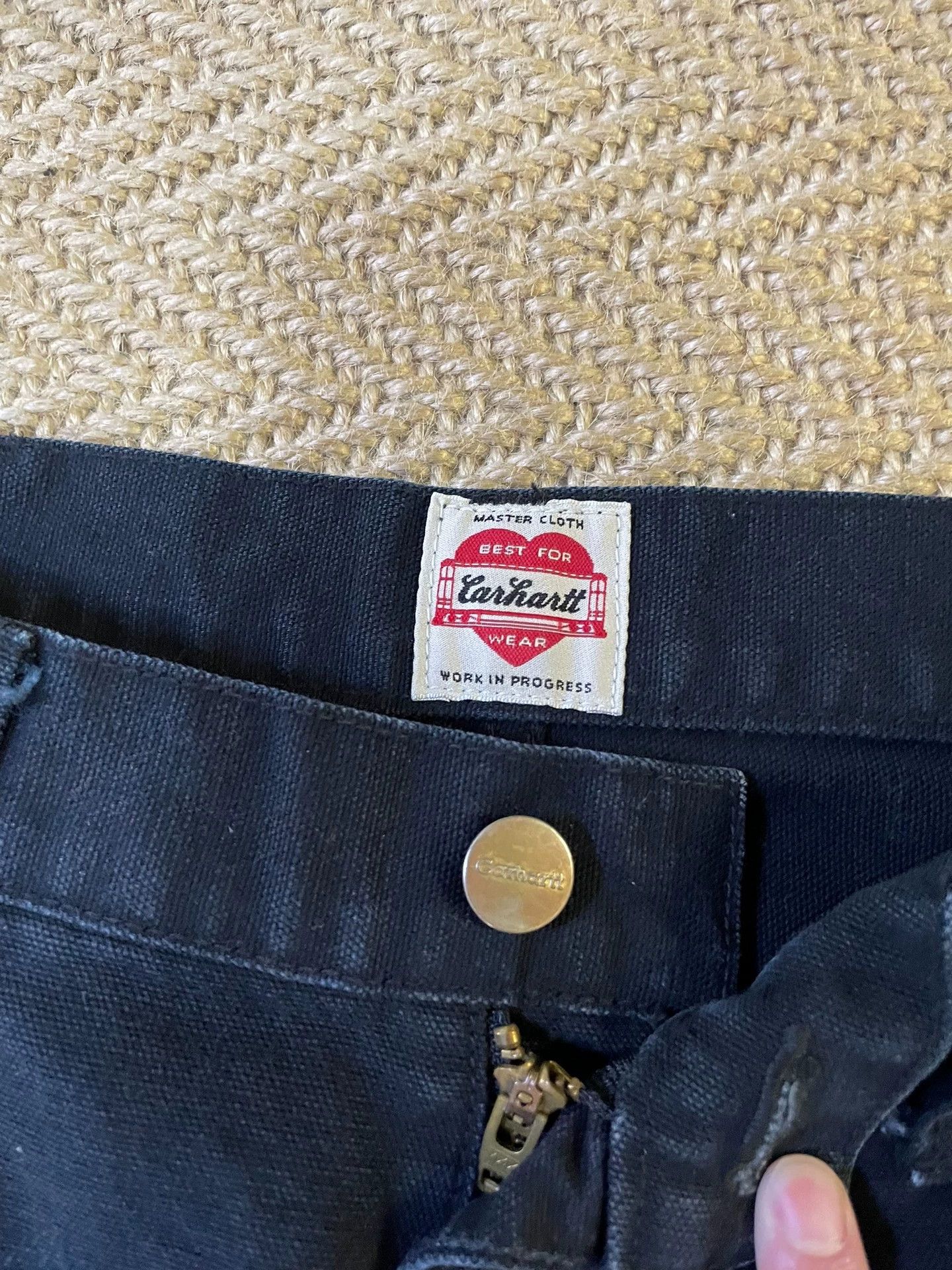 Carhartt UE X CARHARTT Fragment Damaged Pant Washed W28 Near New Size US 28 / EU 44 - 7 Thumbnail