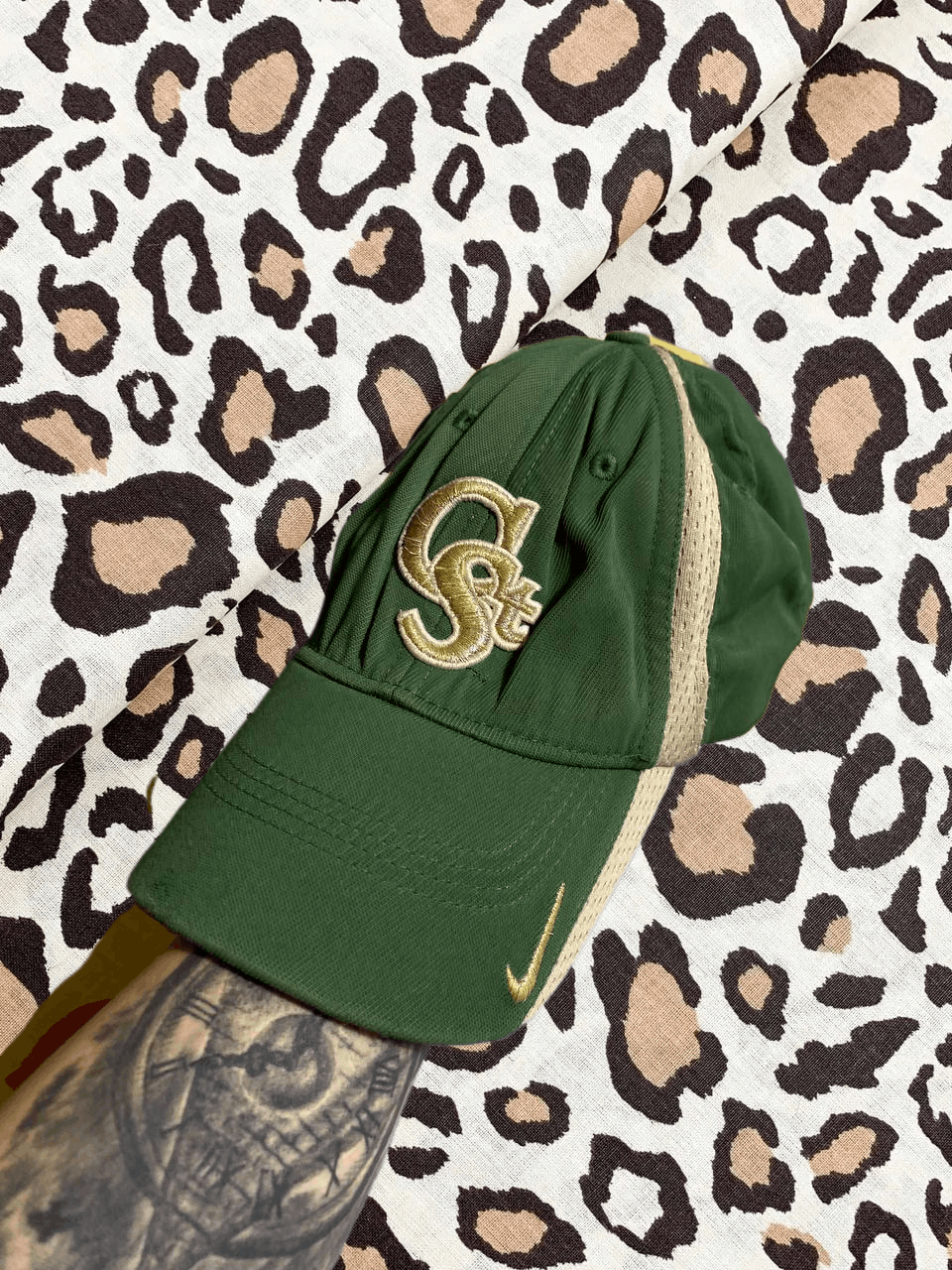 Nike Mens Vintage Nike Cap logo streetwear y2k rare drill Size ONE SIZE - 1 Thumbnail