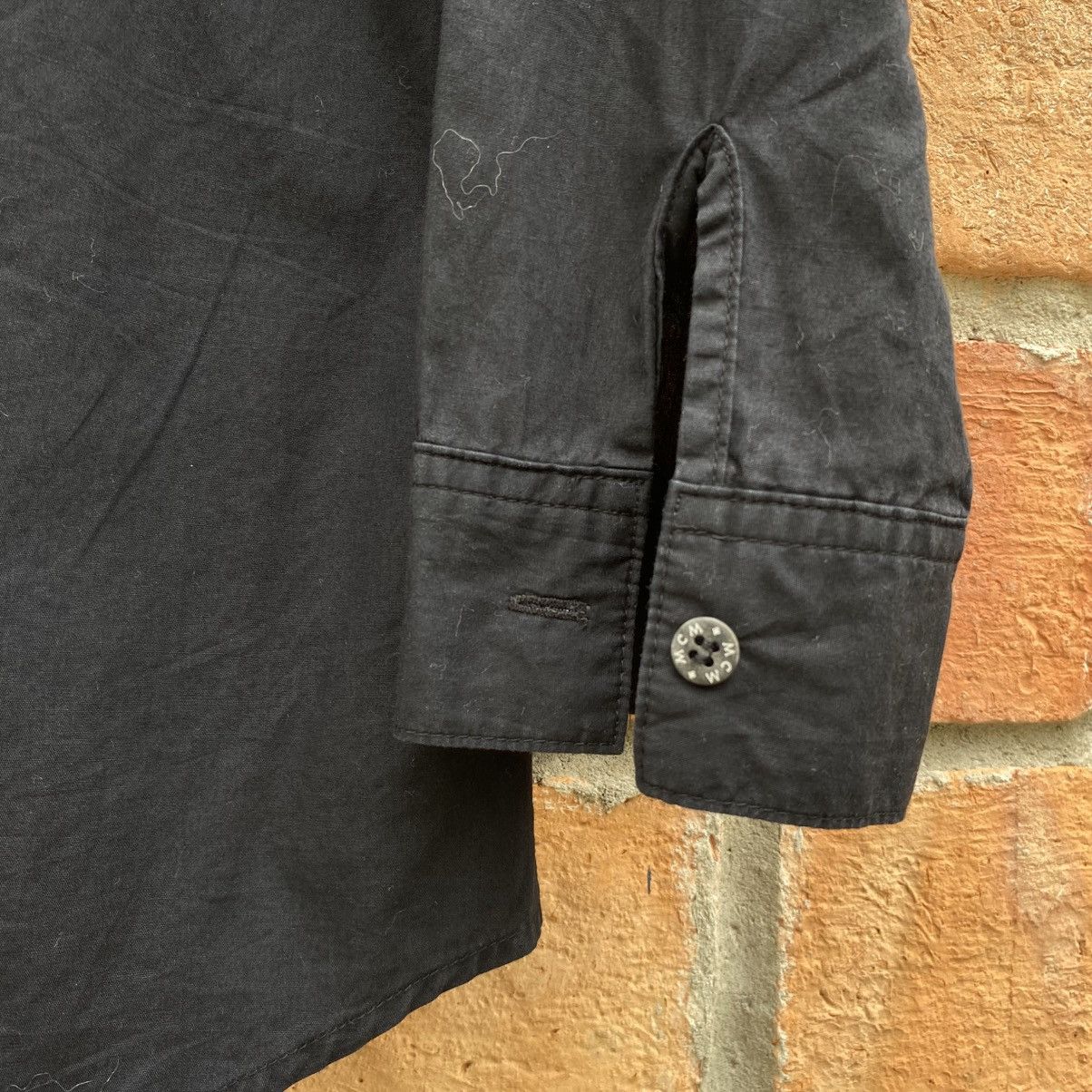 MCM MCM Black Logo Shirt Size M / US 6-8 / IT 42-44 - 8 Thumbnail