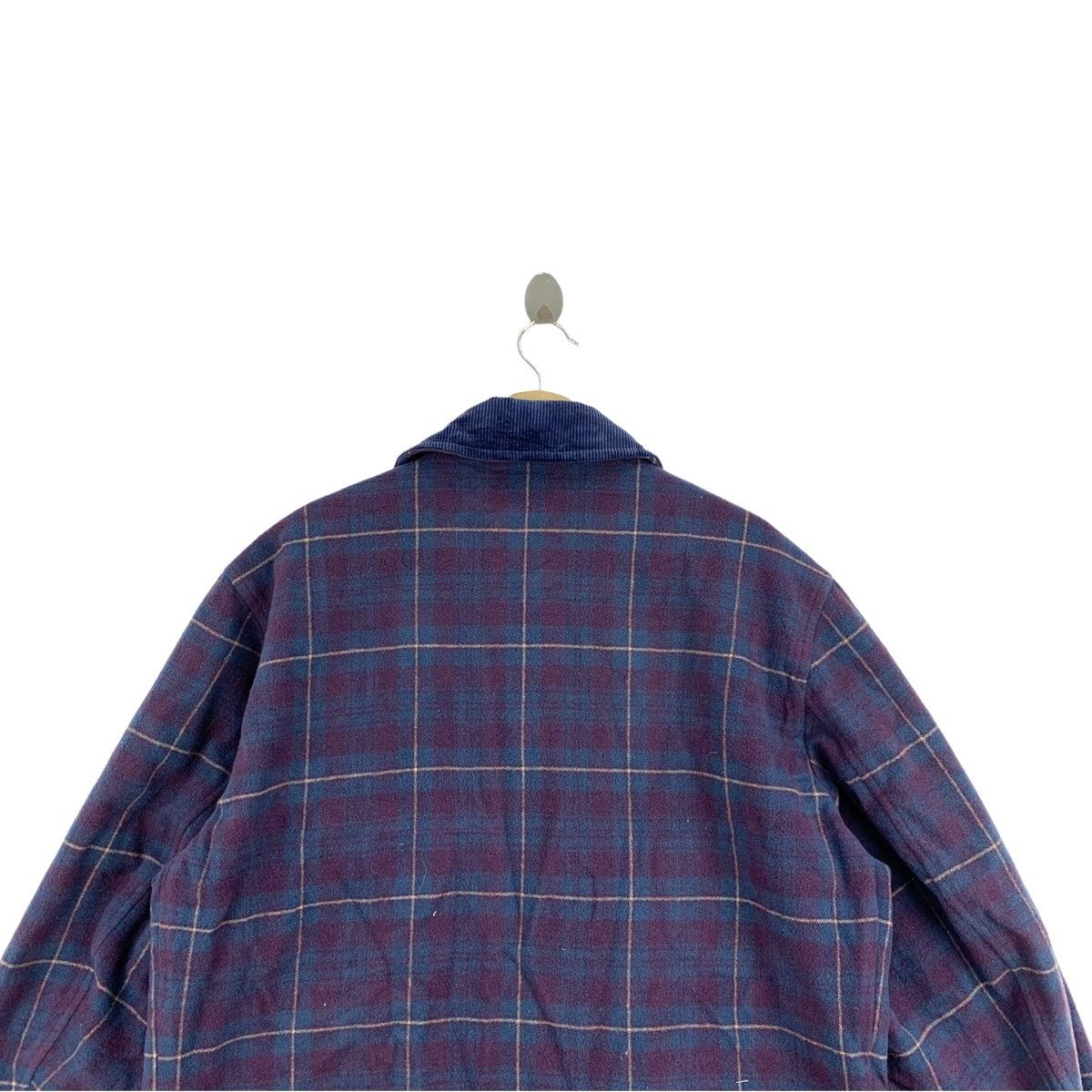 Helly Hansen Vintage HELLY HANSEN Outdoor Checkered Wool Coat Jacket Size US M / EU 48-50 / 2 - 6 Thumbnail