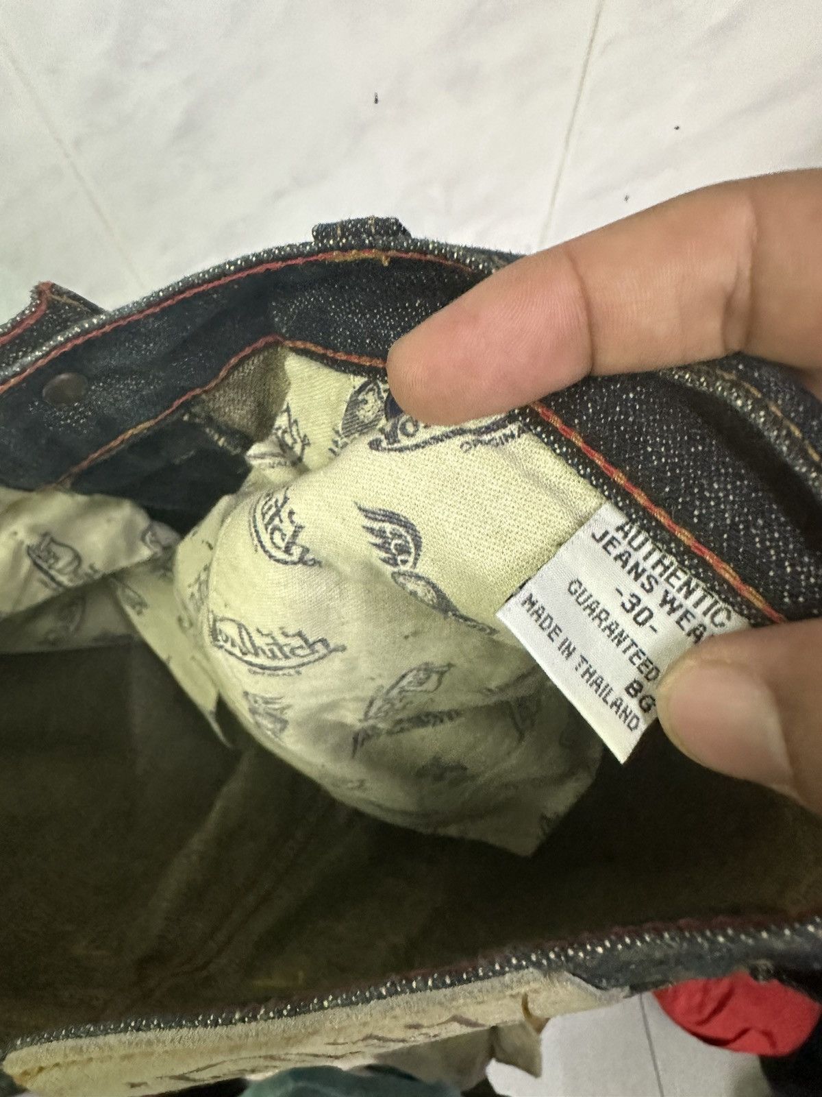 Von Dutch Distress Von Dutch Balenciaga Kapital Style Jeans Size US 30 / EU 46 - 15 Thumbnail