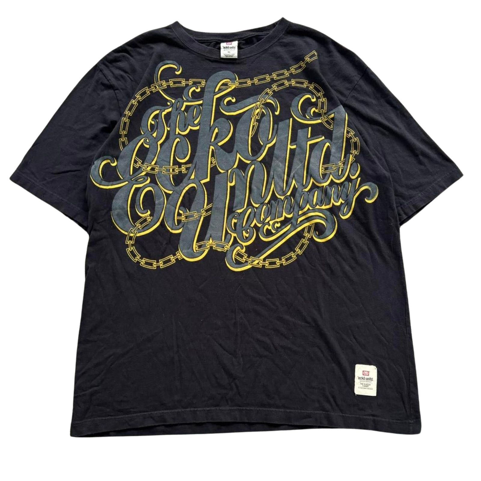 Ecko Unltd. Ecko Unltd Graphic Logo Spellout T-Shirt 3XL Vintage Y2K Size US XXL / EU 58 / 5 - 2 Thumbnail