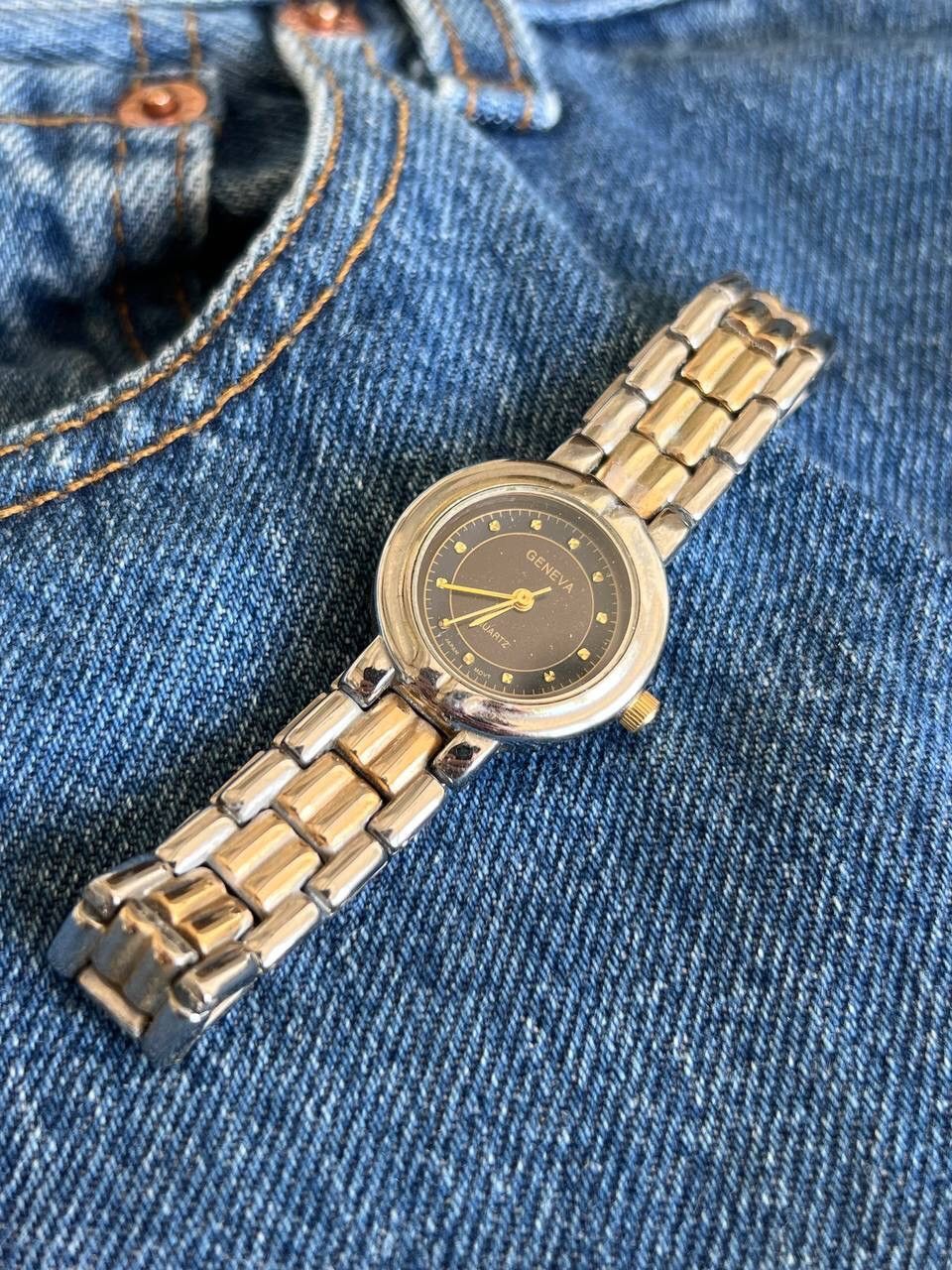 Japanese Brand × Vintage Retro GOOD FUNCTION GENEVA Quartz Watch. Japan Engine rare Size ONE SIZE - 8 Thumbnail