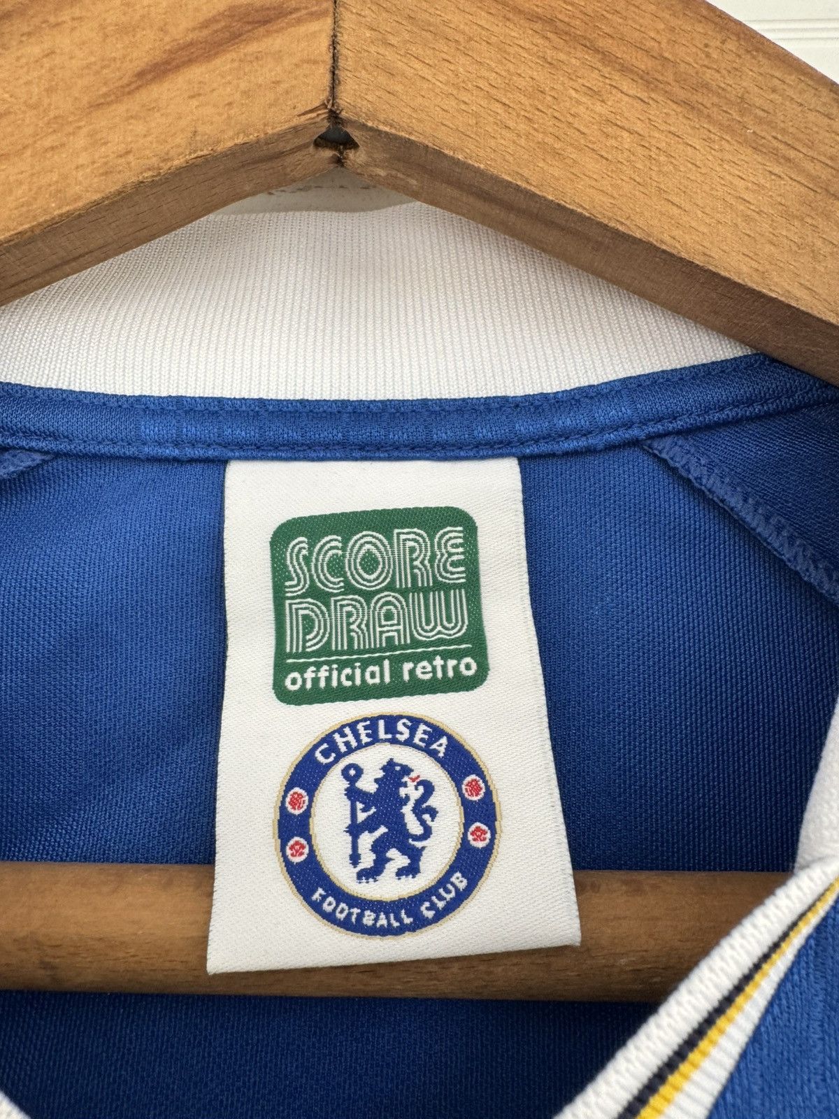 Umbro Vintage Chelsea 1997-1999 Score Draw Home Soccer Jersey Kit Size US S / EU 44-46 / 1 - 12 Thumbnail