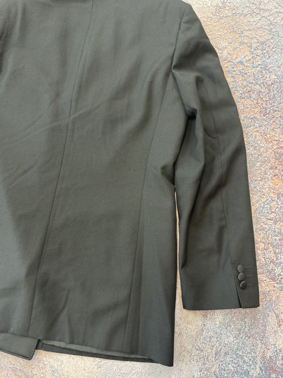 Canali Canali Black Blazer Jacket Suit Size 42L - 13 Thumbnail