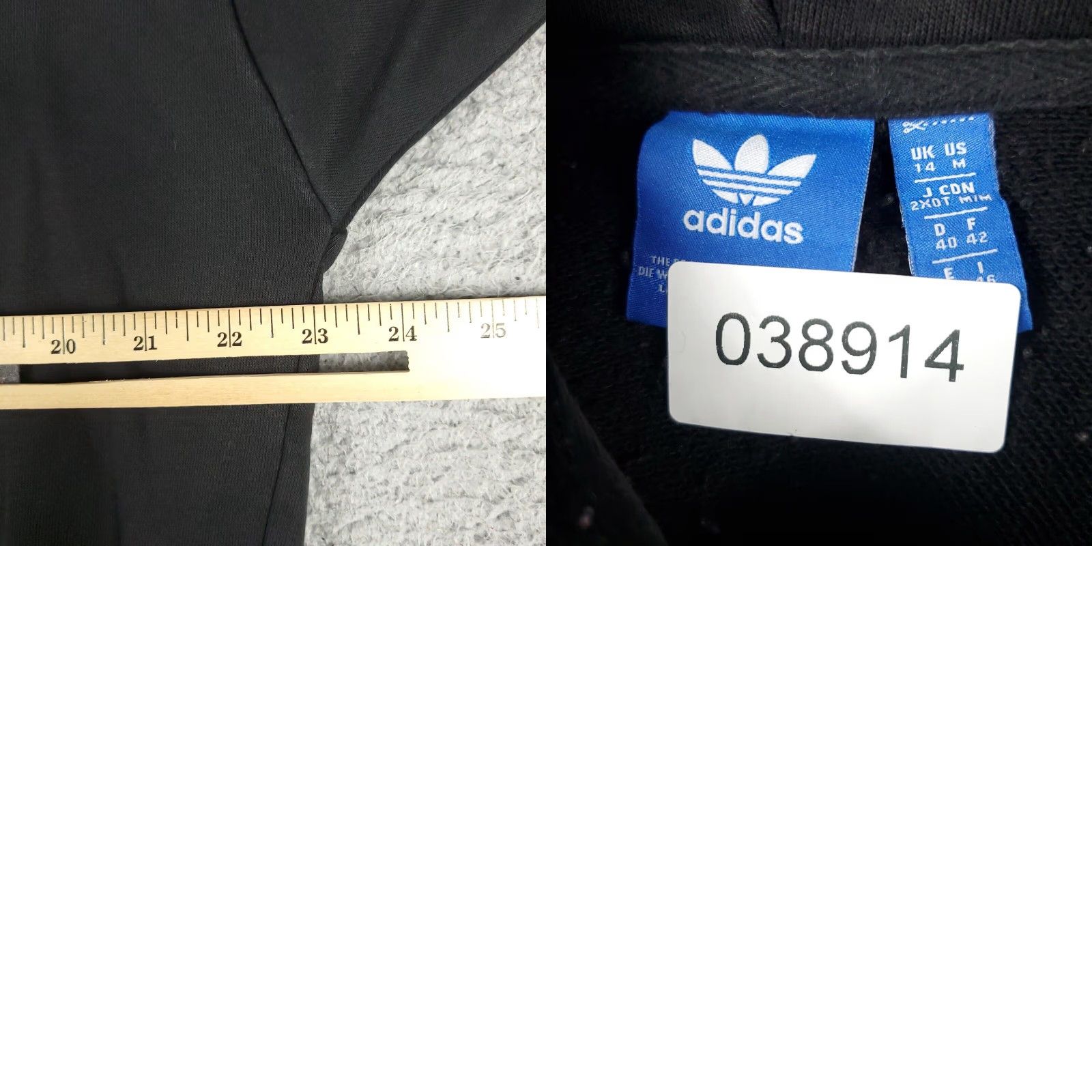 Adidas Adidas Sweater Womens Medium Black Pullover Hoodie Sweatshirt Ladies Size M / US 6-8 / IT 42-44 - 8 Thumbnail