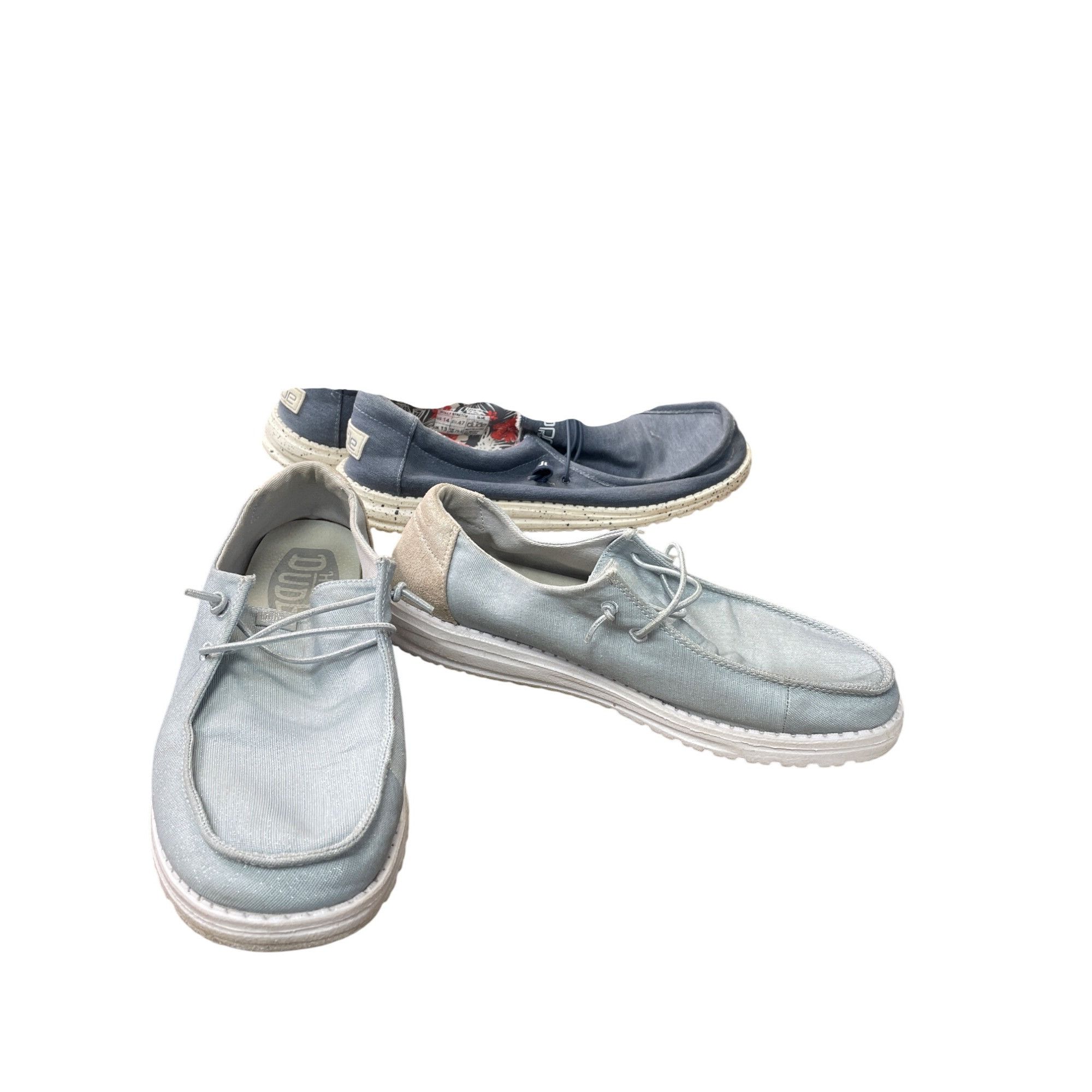 Other Hey Dude Wendy Glitter womans gray slip on Loafers shoes sz Size US 9 / IT 39 - 1 Thumbnail