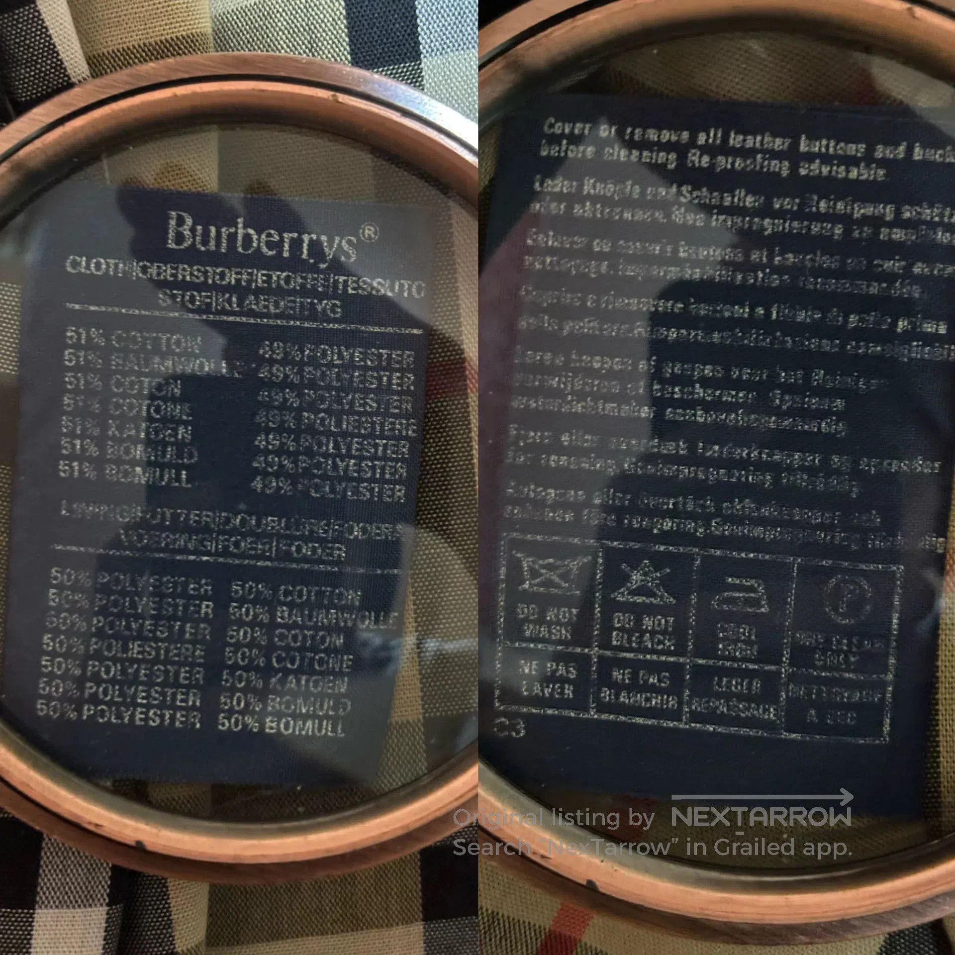 Burberry Burberry Women's Trench Coat. Size M / US 6-8 / IT 42-44 - 7 Thumbnail