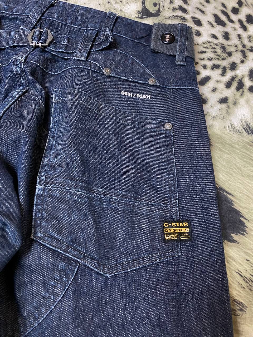 G-Star CHILL BAGGY FADED MULTIPOCKET BONDAGE CARGO PANTS Size US 32 / EU 48 - 21 Thumbnail
