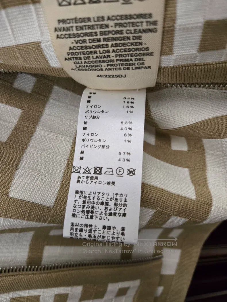 Hermes Hermes Spring/Summer Short Jacket - 64% Mulberry Silk Inc Size XS / US 0-2 / IT 36-38 - 6 Thumbnail