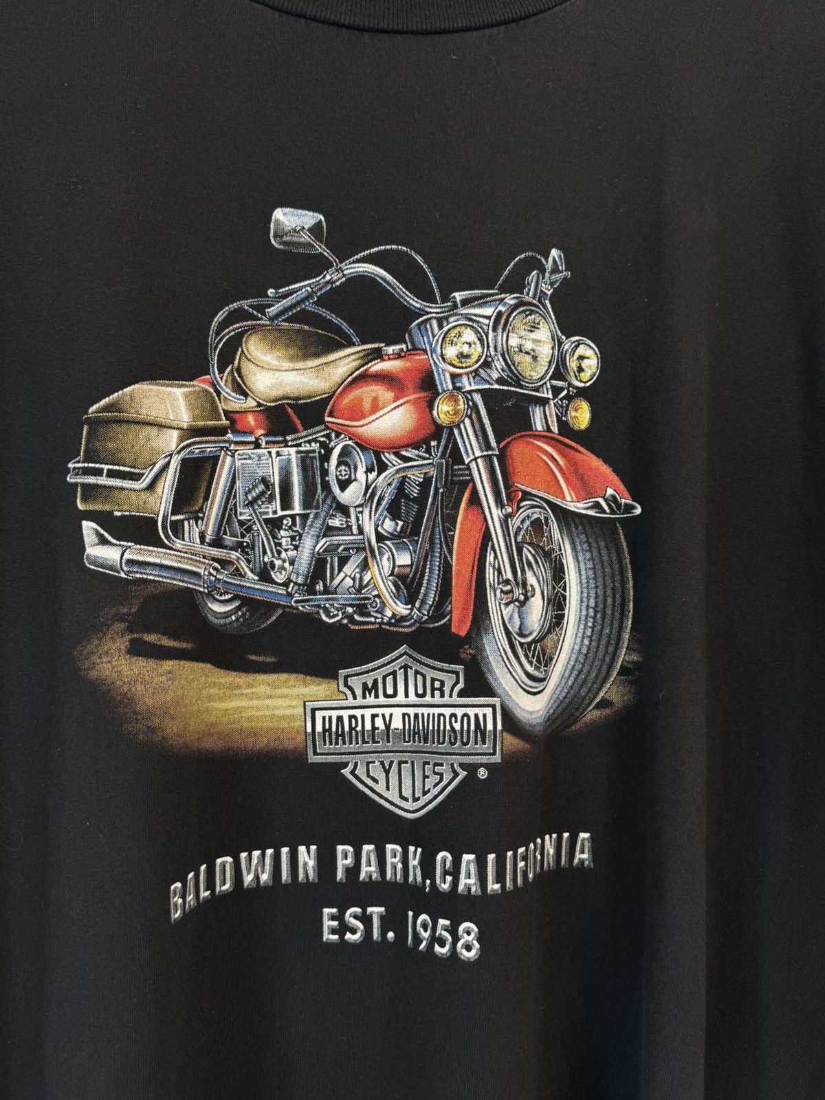 Harley Davidson 🏍️Harley Davidson Vintage Y2K style T-Shirt Biker Size US XL / EU 56 / 4 - 5 Thumbnail