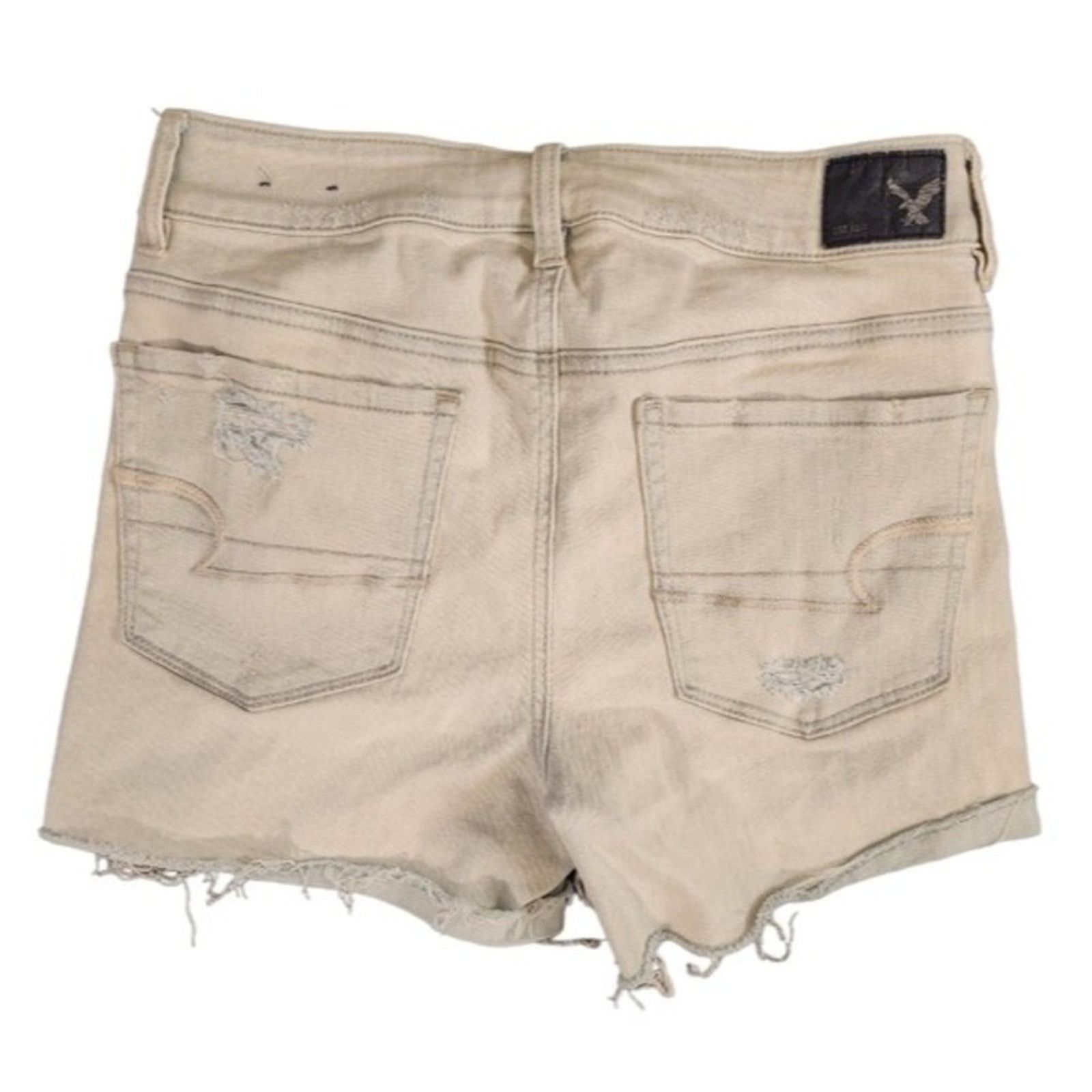 American Eagle Outfitters American Eagle Outfitters High Rise Jean Shortie 8 Size 30" / US 8 / IT 44 - 2 Thumbnail