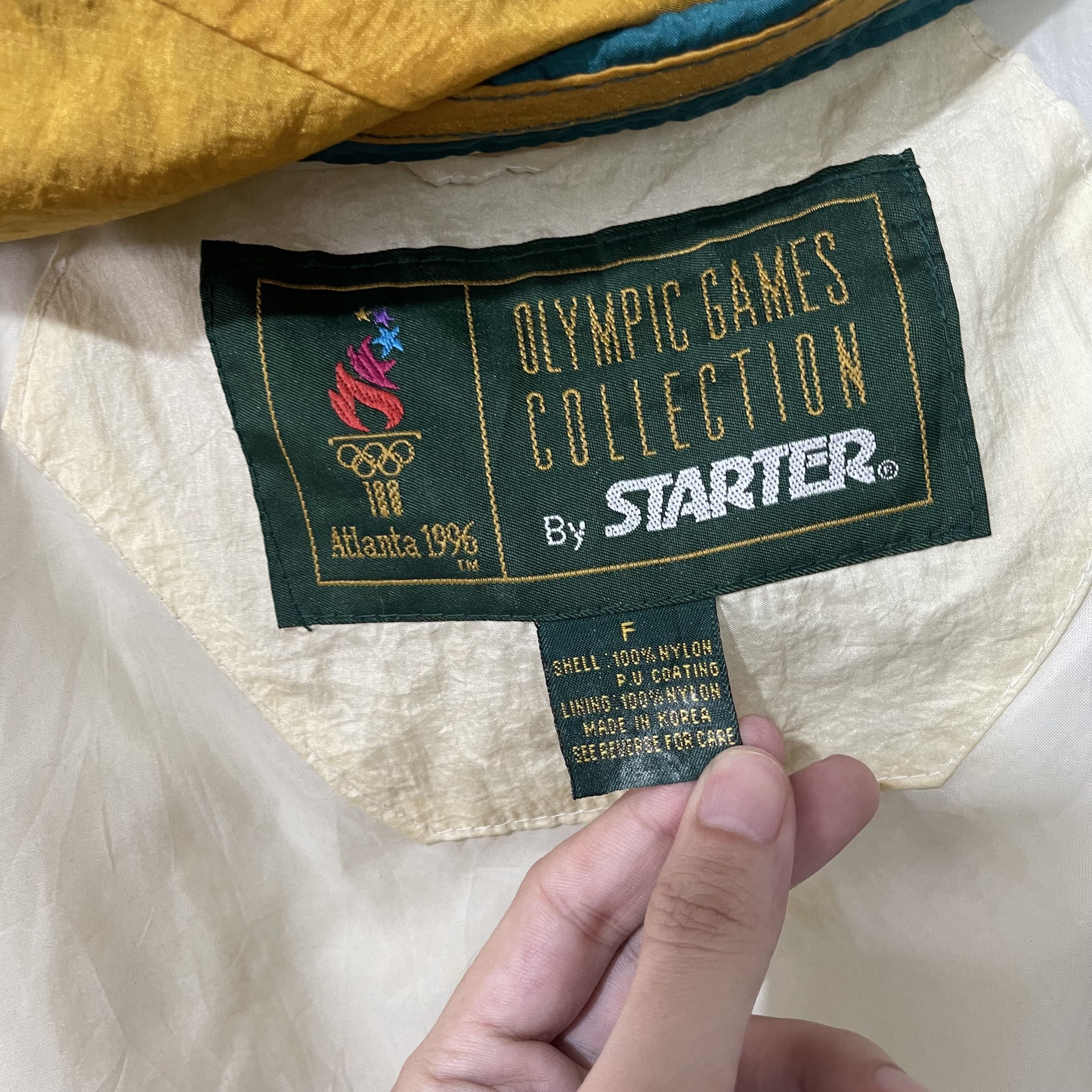 Vintage Vintage 1996 Atlanta Olympics Starter Windbreaker Jacket Size US L / EU 52-54 / 3 - 9 Thumbnail