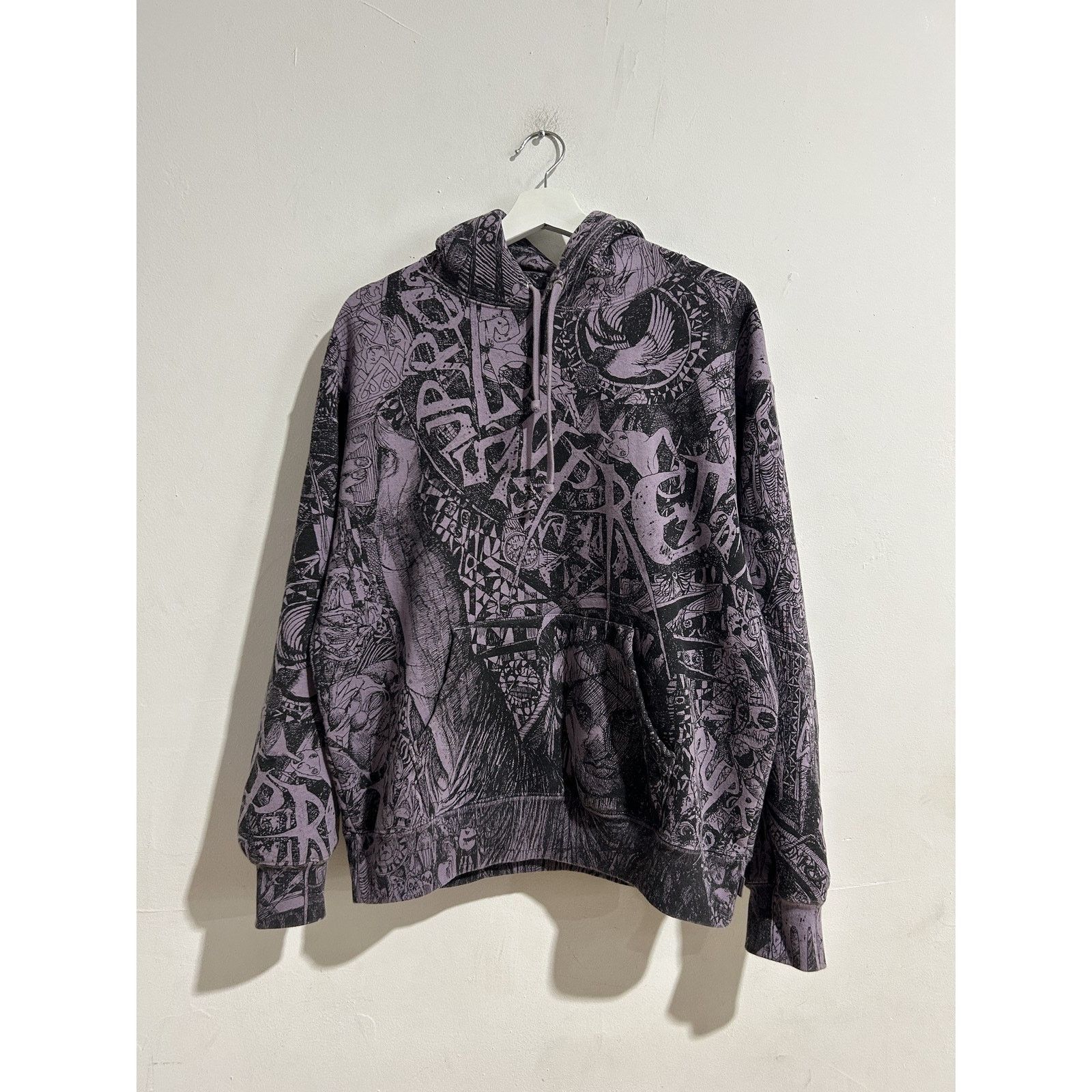 Supreme SUPREME LIBERTY DUSTY PURPLE HOODIE SIZE SMALL PREOWNED Size US S / EU 44-46 / 1 - 1 Thumbnail